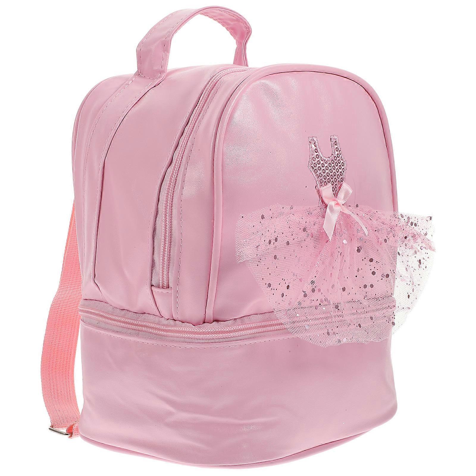 Stylish Large Capacity Ballet Latin Dance Backpack for Girls – Lightweight Travel School Bag with Smooth Zipper, Perfect for Dance Classes & Daily Use