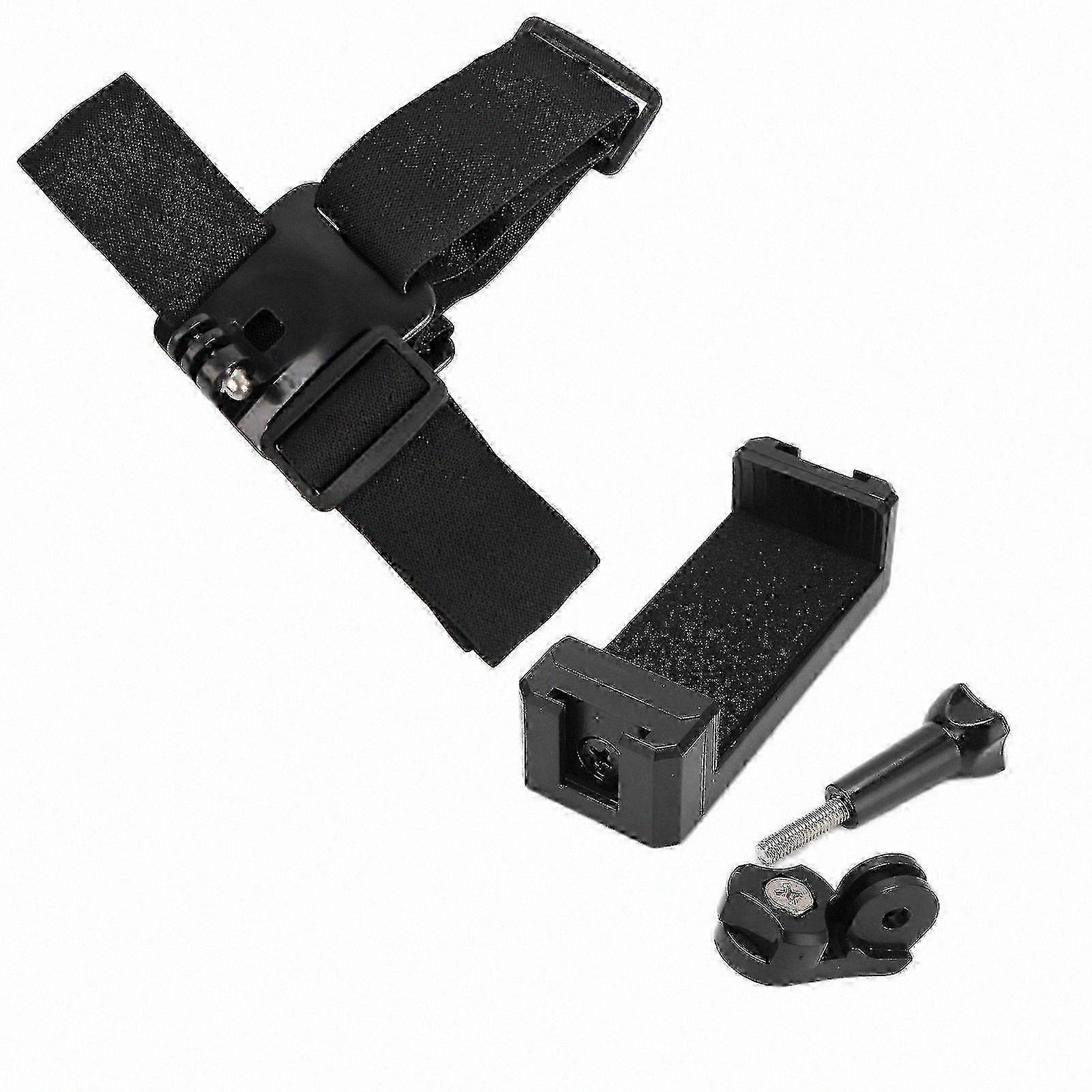 Action Camera Head Strap Mount Adjustable Holder Accessories Kit for Mobile Phone