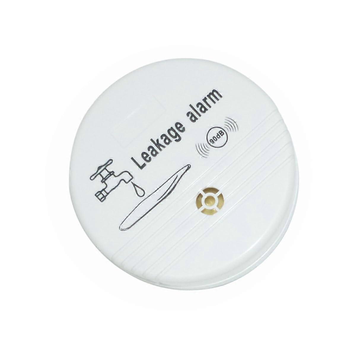 Water Immersion Detector, Alarm Sensors, Water Leak Sensor, Leakage Moisture Meter, Bathroom Monitor, Detect Water Leaks, Water Detector, White 1