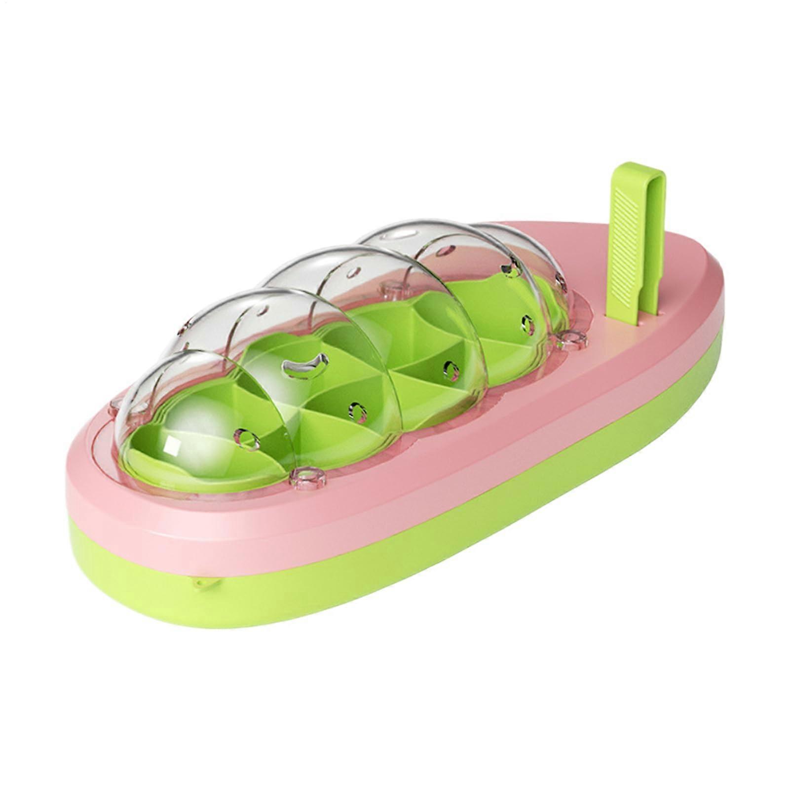 Silkworm Breeding Box for Kids - Compact Transparent Design, Small Animal Habitat Container for Girls and Teens in Rose Color