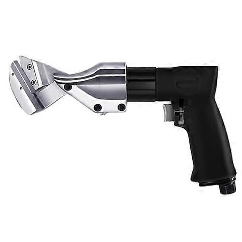 Robust pneumatic shear – Air metal shear with replacement blades for cutting stainless steel, sheet metal, iron grating, and rhinestone plate