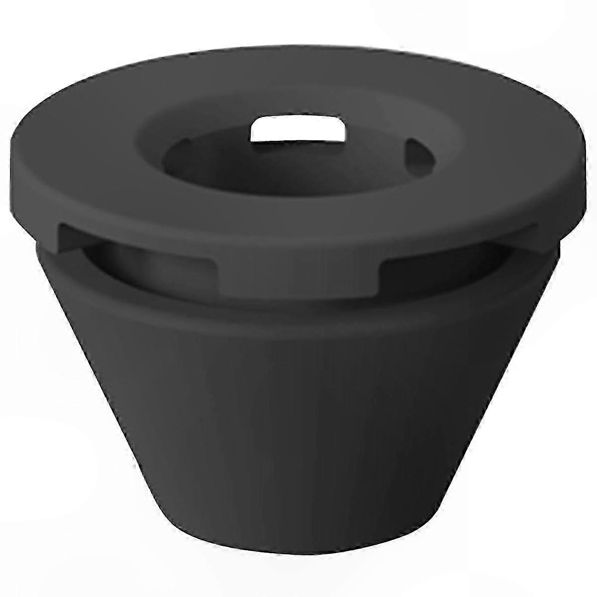 Anti-Splash Head for Compact Coffee Makers, Drip Guard Compatible with Single Serve Brewers, Keeps Countertops Clean and Dry