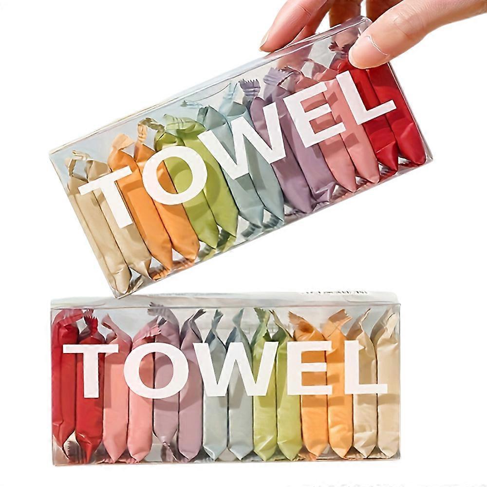 28Pcs Disposable Compressed Towels Tablet Washcloth Travel Face