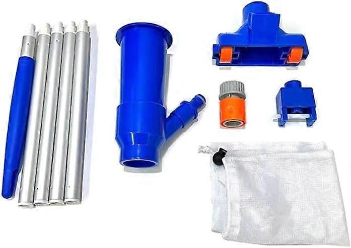 Portable Pool Vacuum (for Above-Ground Pools) Suction Cup Pool Cleaning Kit