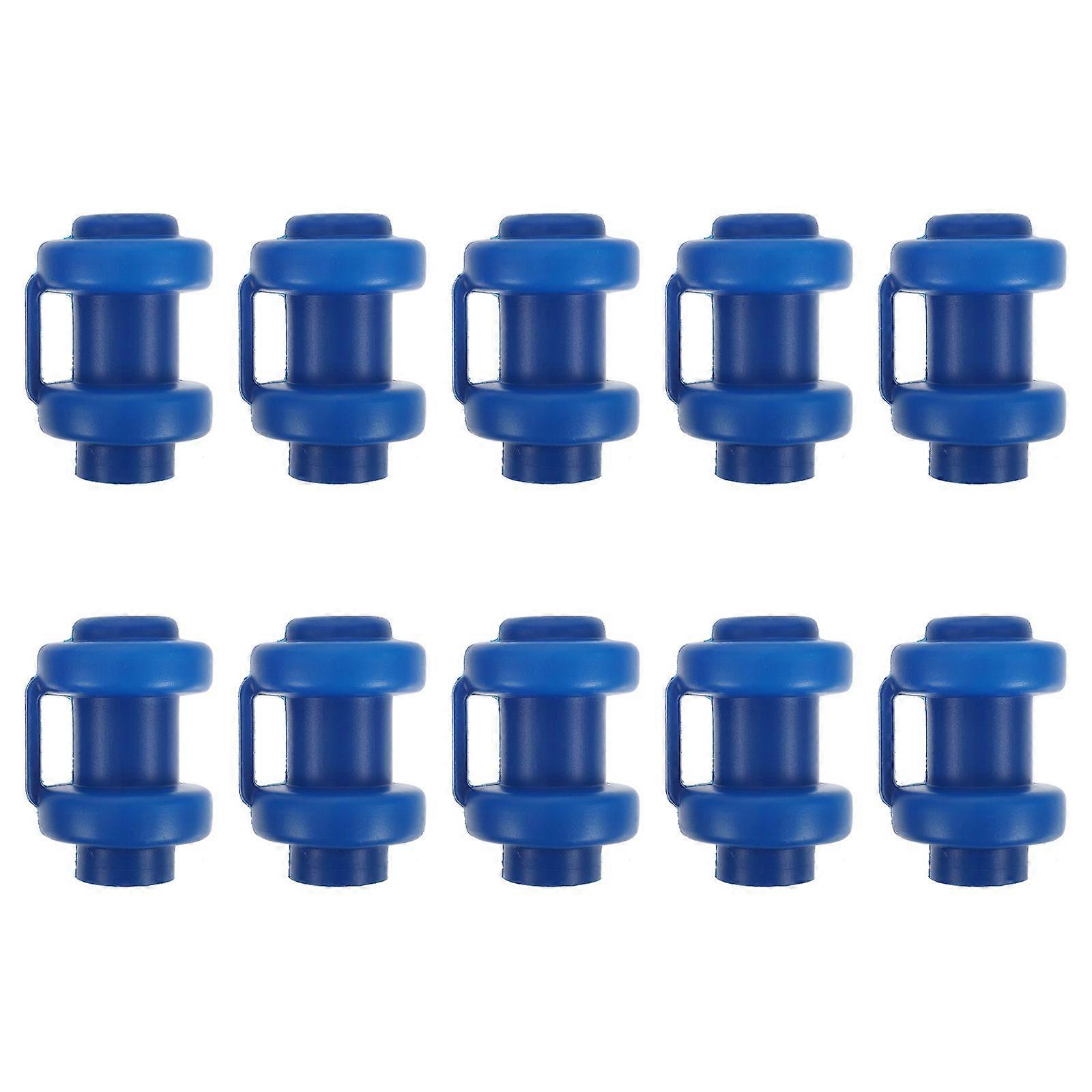 10Pcs Trampoline Enclosure Pole Hat Pole Tops Cover Accessoires De Trampoline En Plastique