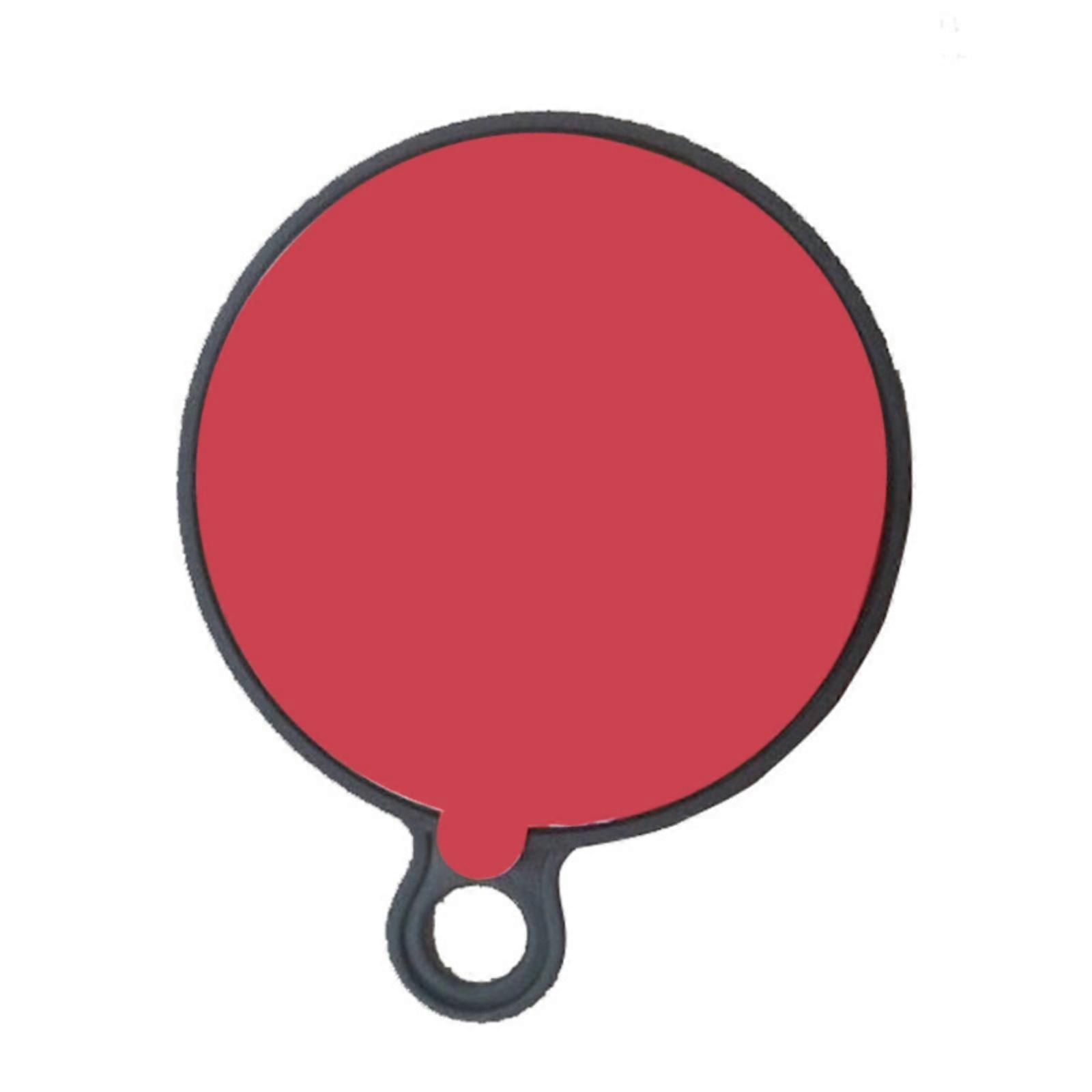 Plastic Dashboard Mounting Disk With High Stick Adhesive Base 80mm Red Pad For Mobile Device Car Suction Cup Accessories Multicolor