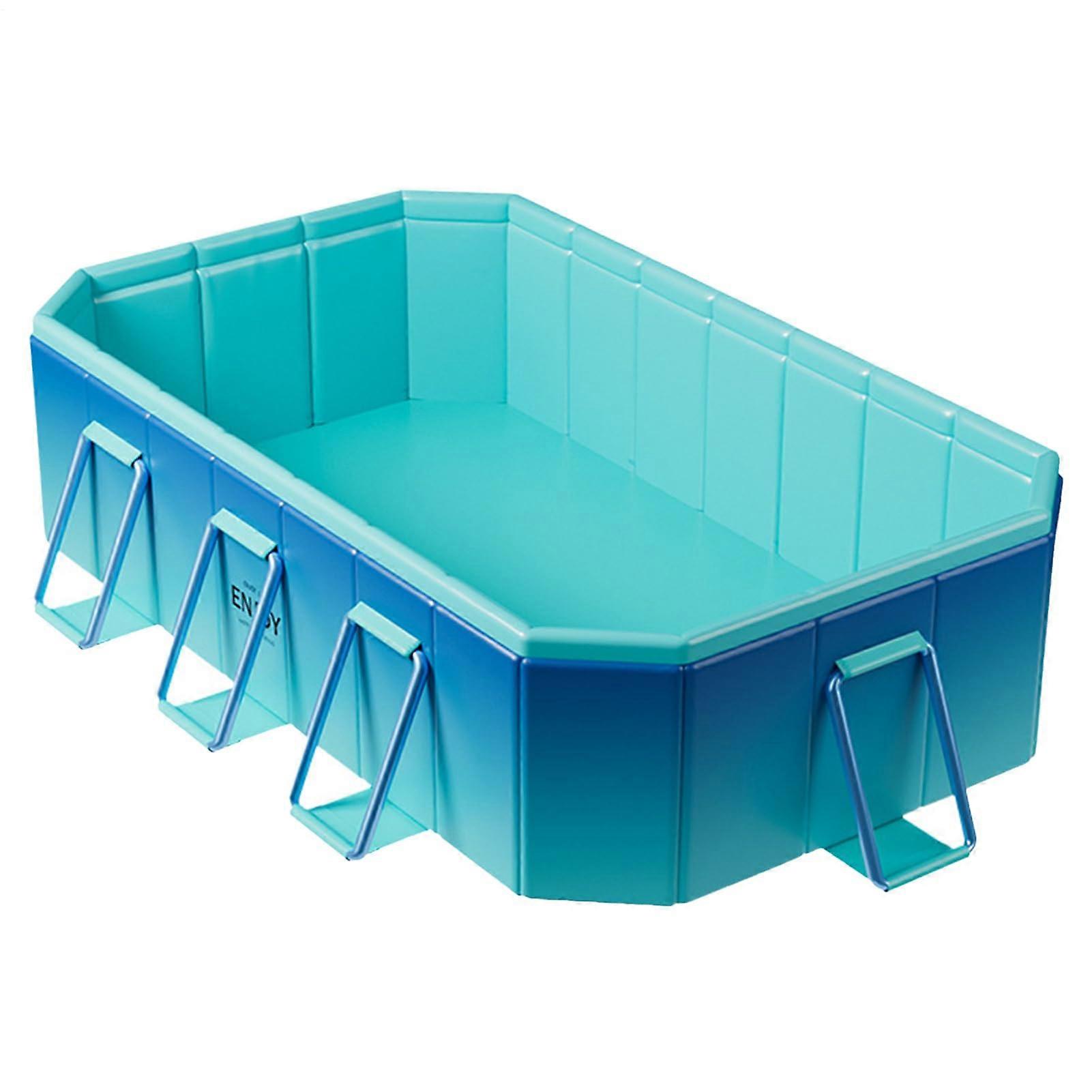 Foldable Swimming Pool Foldable Pet Pool, Outdoor Dog Shower Tub Portable Cat Bath, Non Inflatable Washing Bath, Dog Pool Fold 2.6 Meters Ref: 8128