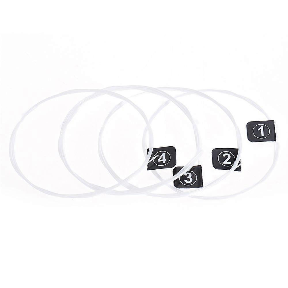 Orphee KX80 Ukelele Strings Full Set 4pcs Replacement (.024-.026) Nylon Hard Tension