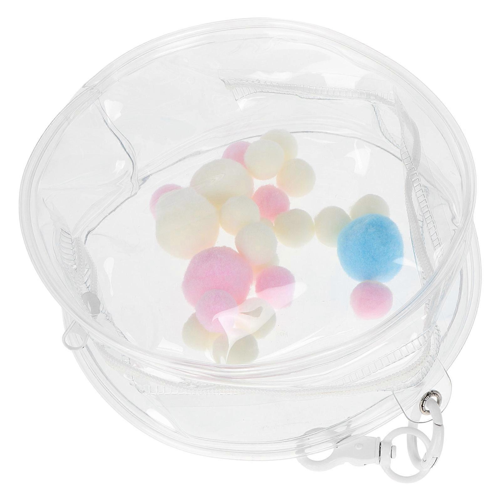 Collector Storage Bag Mini Clear Display Case for Figures Everyday Use Transparent Plush Travel Protection 1 Set