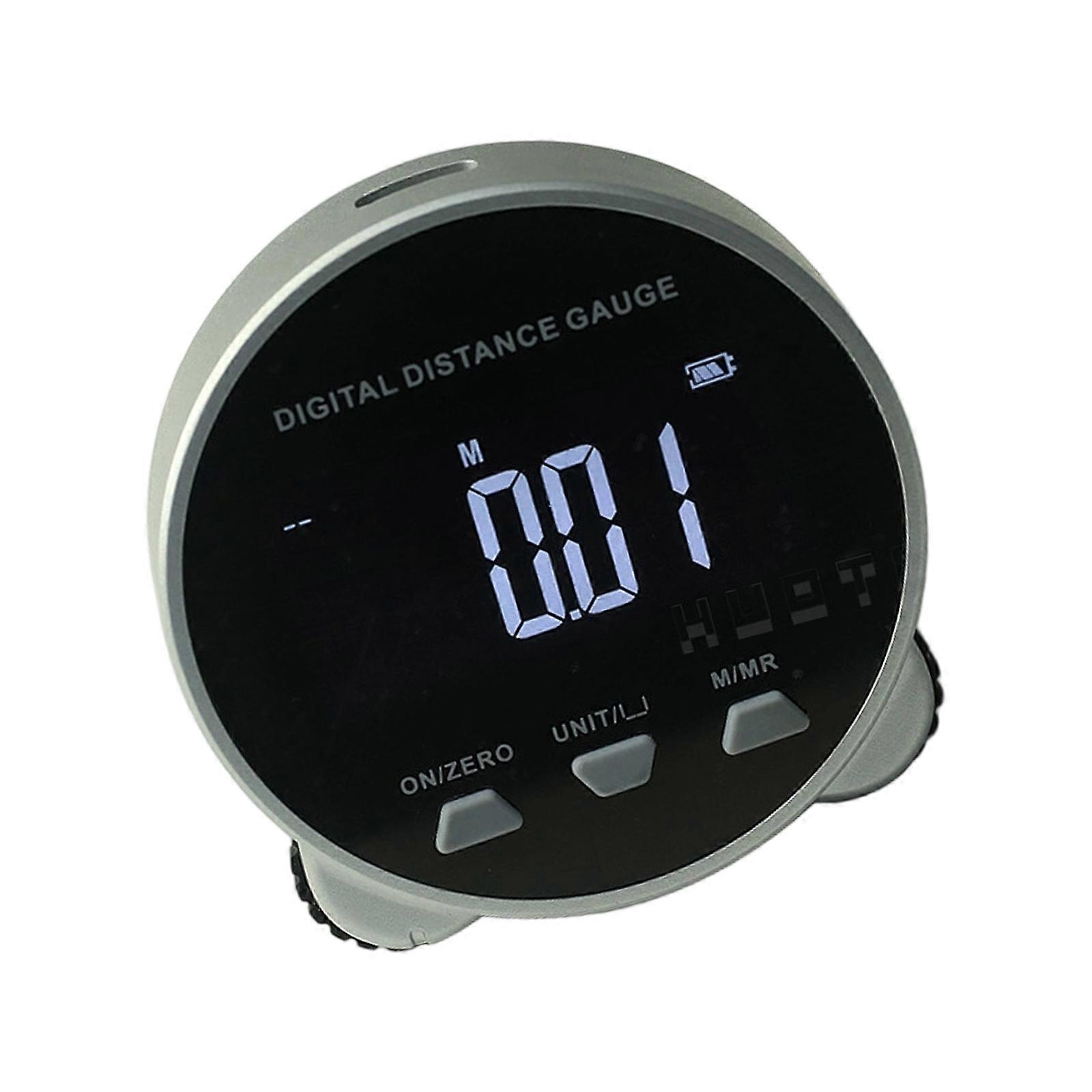 Electronic Distances Measurement Wheel Multimodes Digital Measurement Tool Handheld Measuring Instrument with Safety Case Multicolor