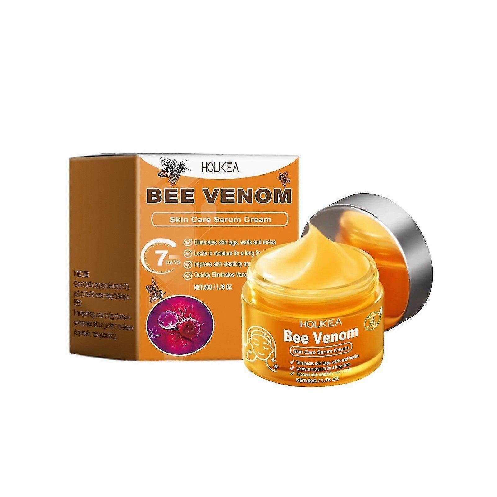 Mehiläismyrkkyjen korjausvoide, Mehiläismyrkkyvoide, ammattimainen mehiläismyrkkyhoitovoide, Mehiläismyrkyn syyliä ehkäisevä voide, Mehiläismyrkyn ihonhoitovoide kaikille ihotyypeille