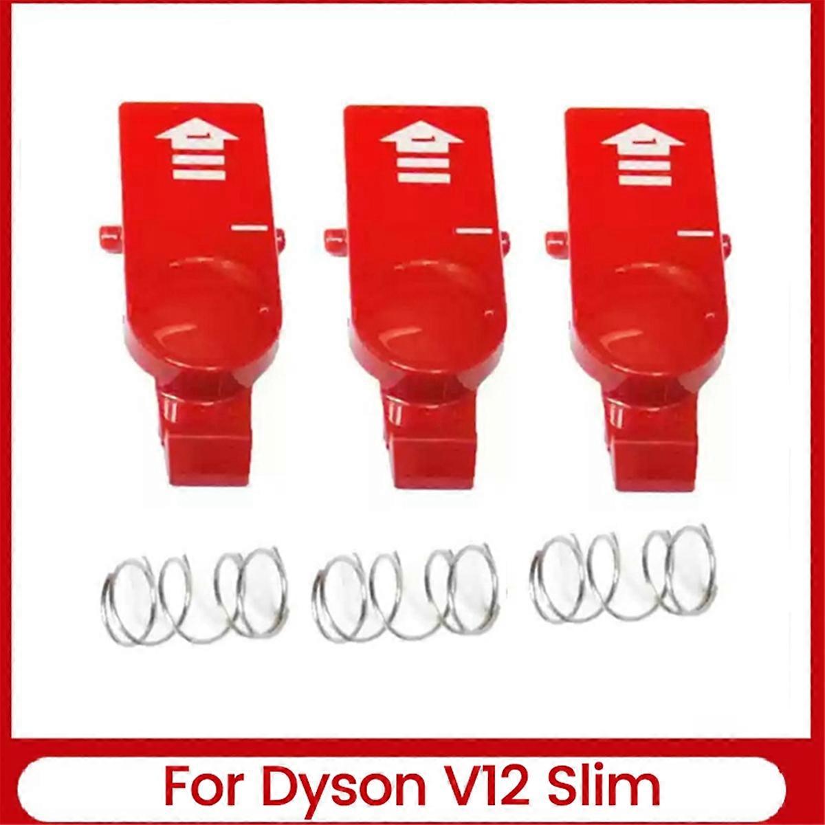 Clip Latch Tab Button for V12 Slim Vacuum Cleaner Parts 3PCS