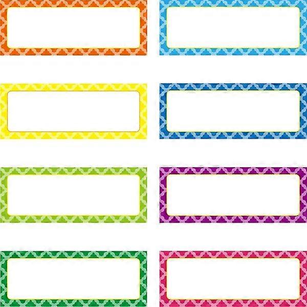 Magnetic labels, 40 pieces in 8 colors, suitable for multiple scenarios