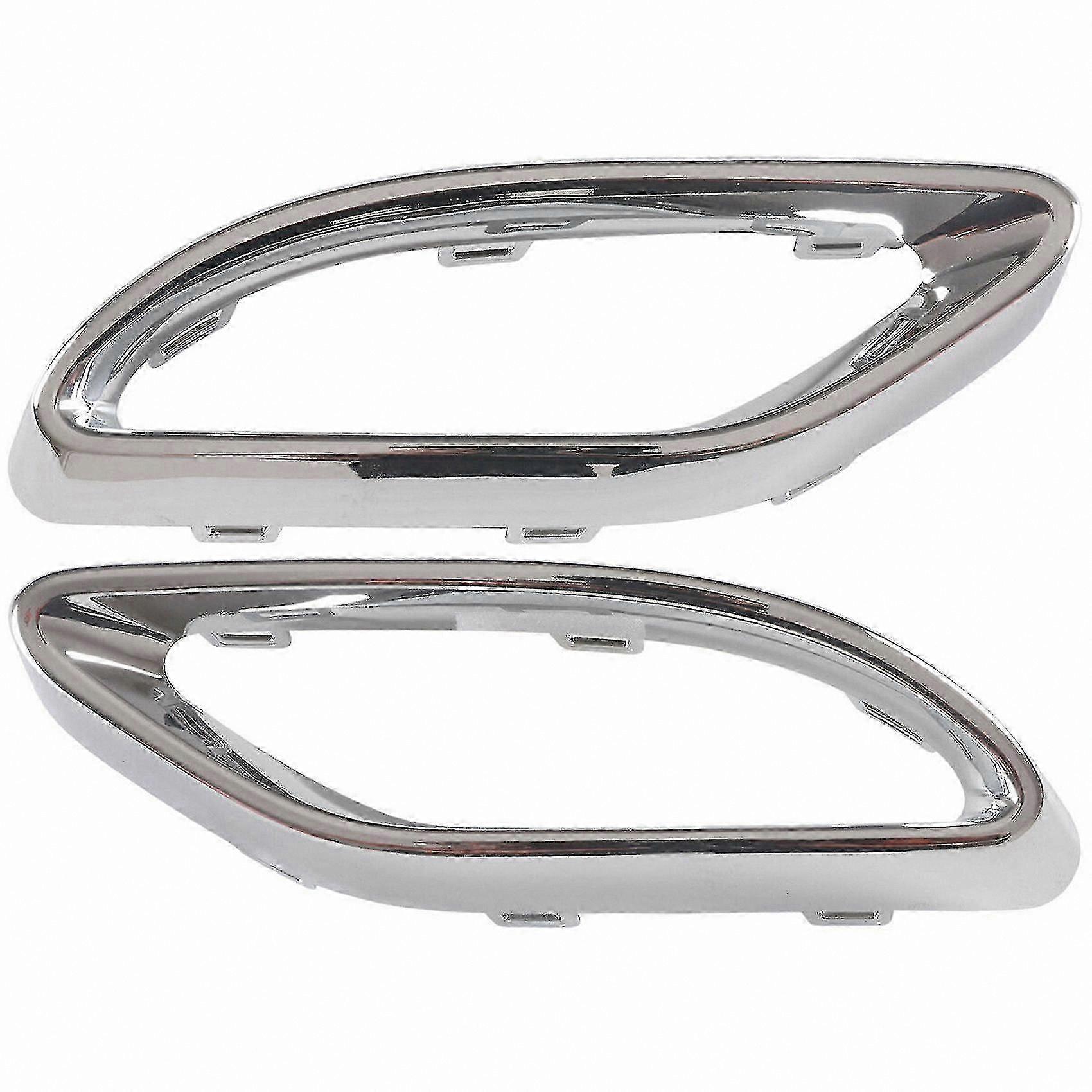 Rear Exhaust Pipe Bezel Pair Compatible with W177 A W238 E W205 C Class 2058852221 2058852321
