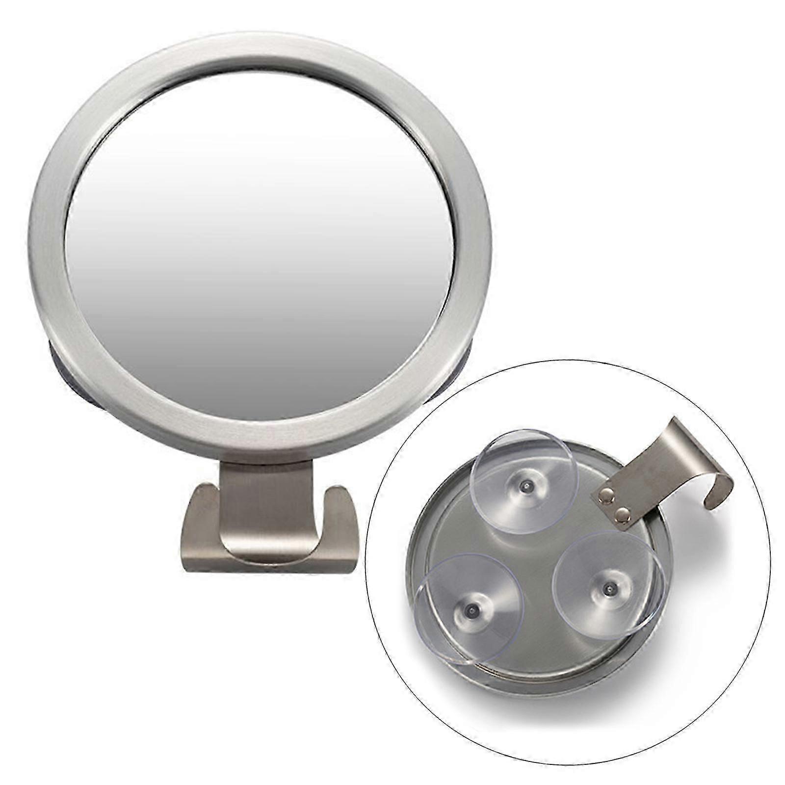 Shower Mirror with Anti-Fog and Suction Cup - Razor Hook Included
