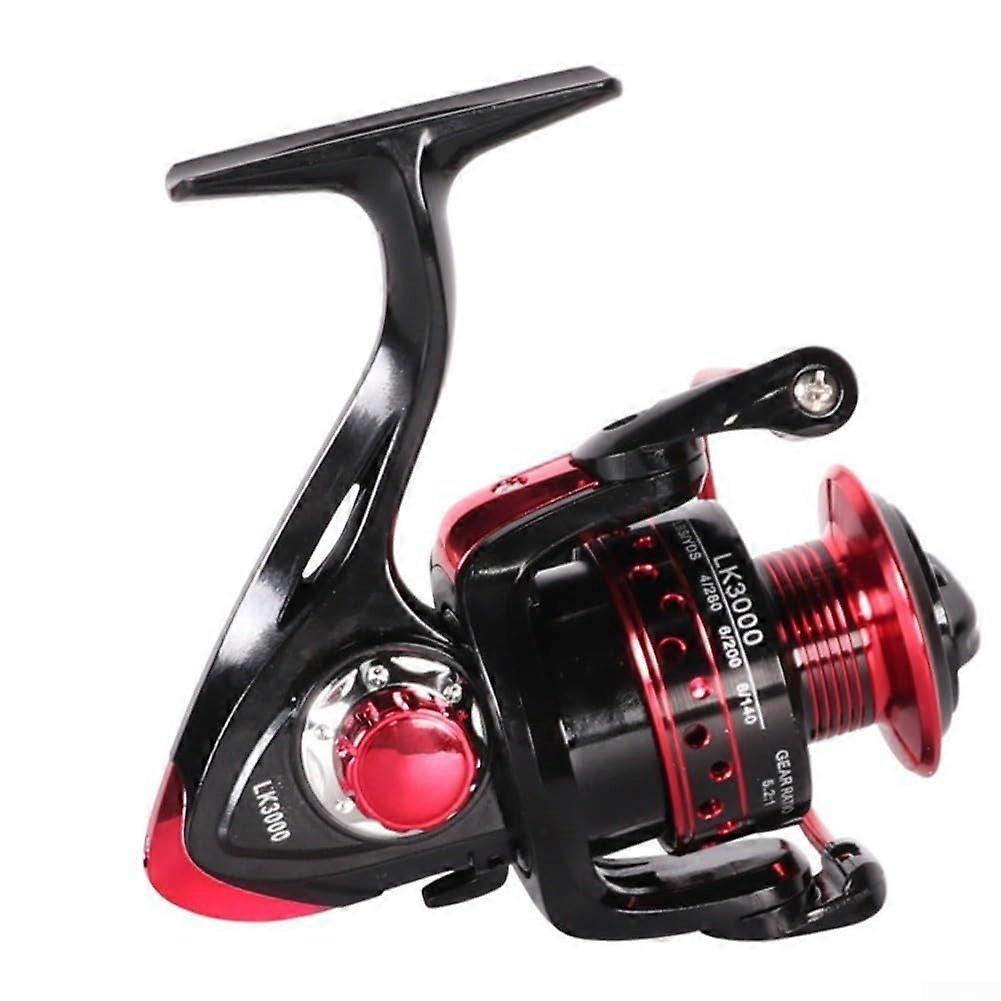 Lightweight Fishing Reel LK5000 Model For Sea, Lake, Or River Fishing, Saltwater And Freshwater Compatible
