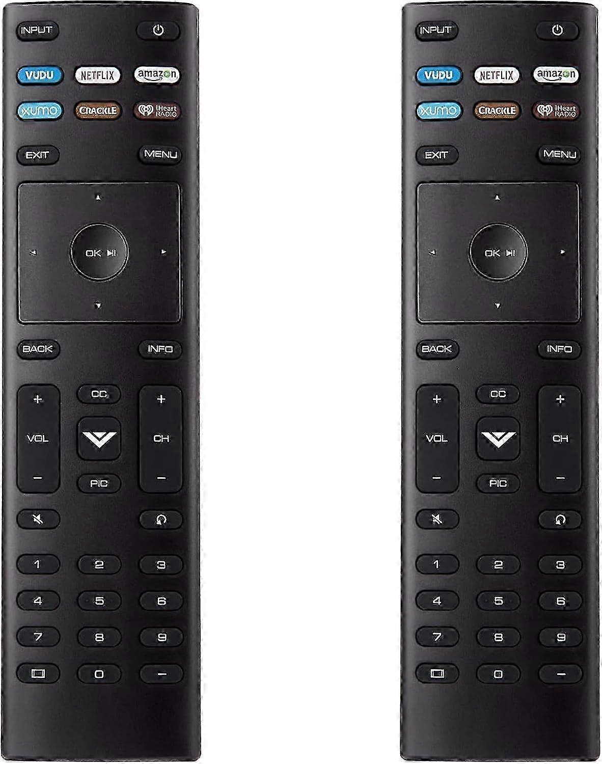 Remote for Vizio Smart TV Remote, 2-Pack Universal Replacement Control for Vizio