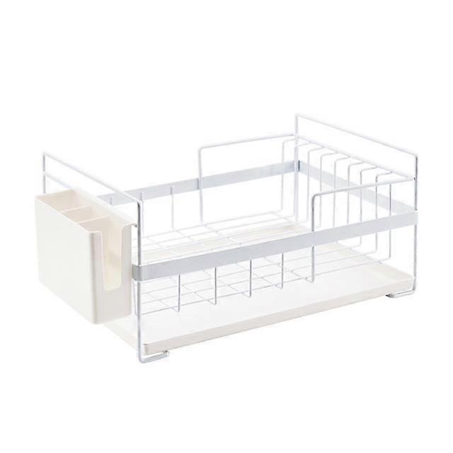 Kitchen Restaurant Dish Drainer Drying Rack Holder Plates Cup  Holders & Racks