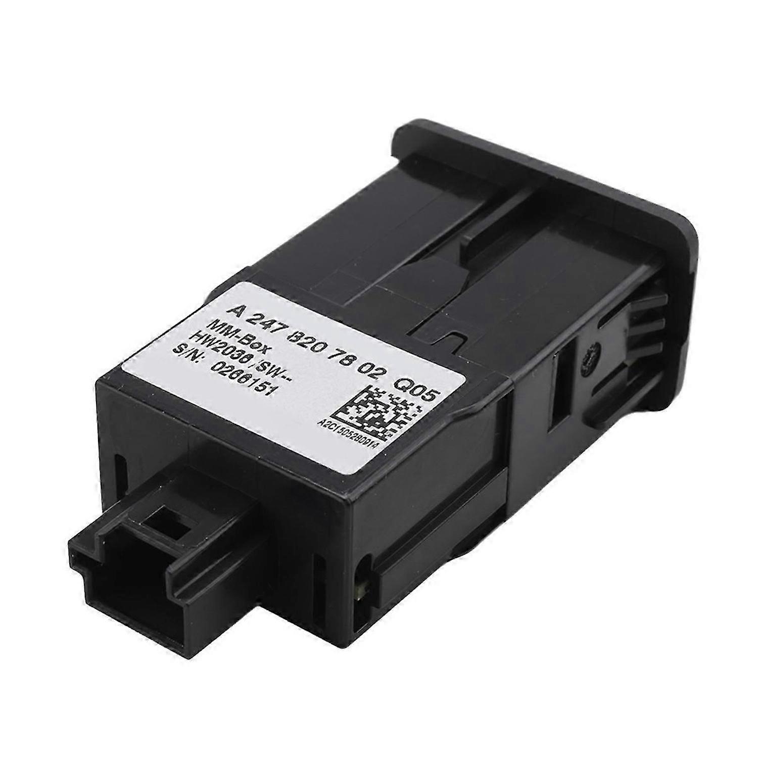 Car USB Input Adapter Audio Radio U-disk Socket Interface For