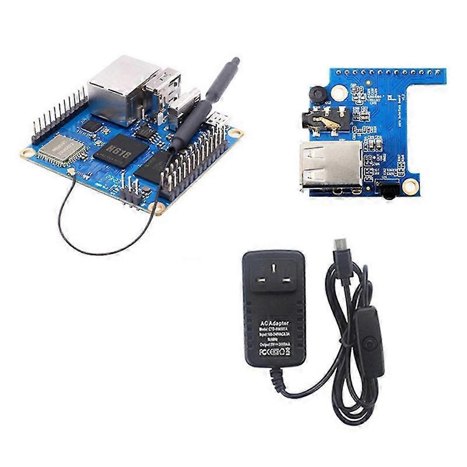 For Zero3 Development Board for Android 12 Debian12 UK Plug