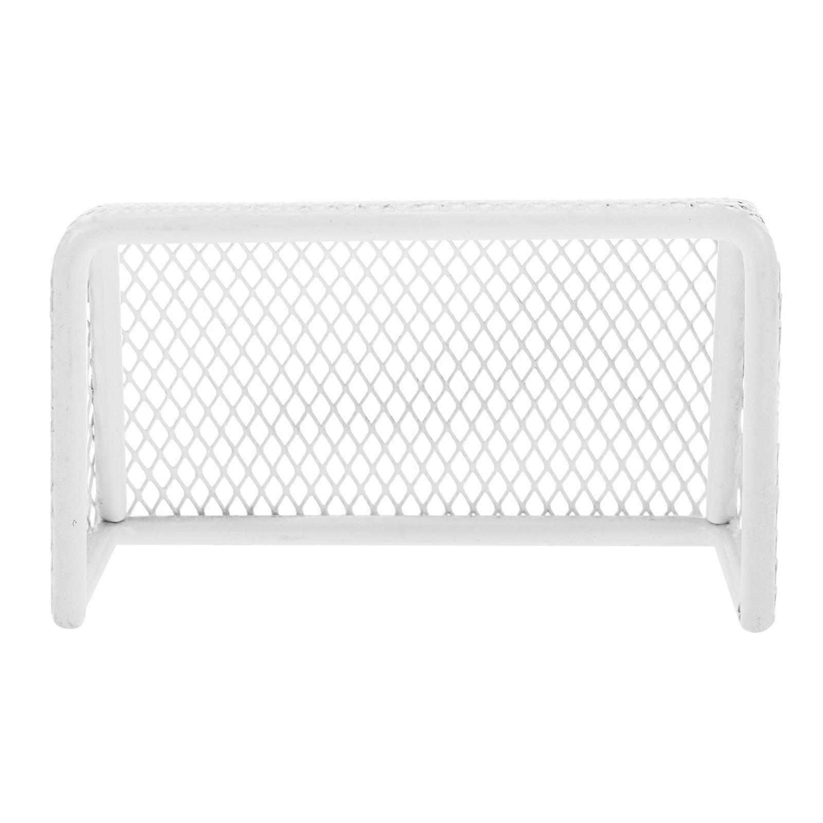 Miniature Soccer Goal for Fish Tank 3Pcs Indoor Mini Soccer Frame Toy