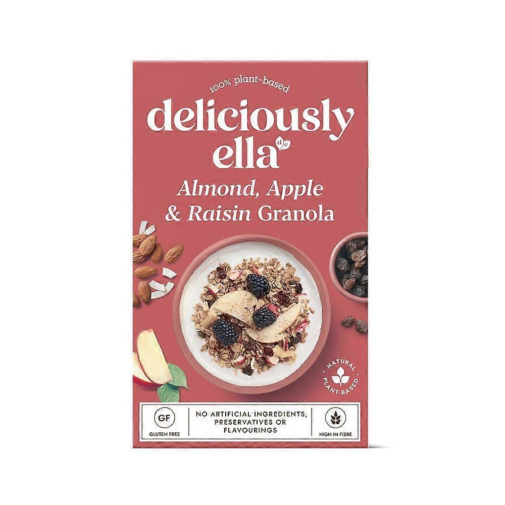 Deliciously Ella Almond Apple and Raisin Granola 400g - 6 Pack