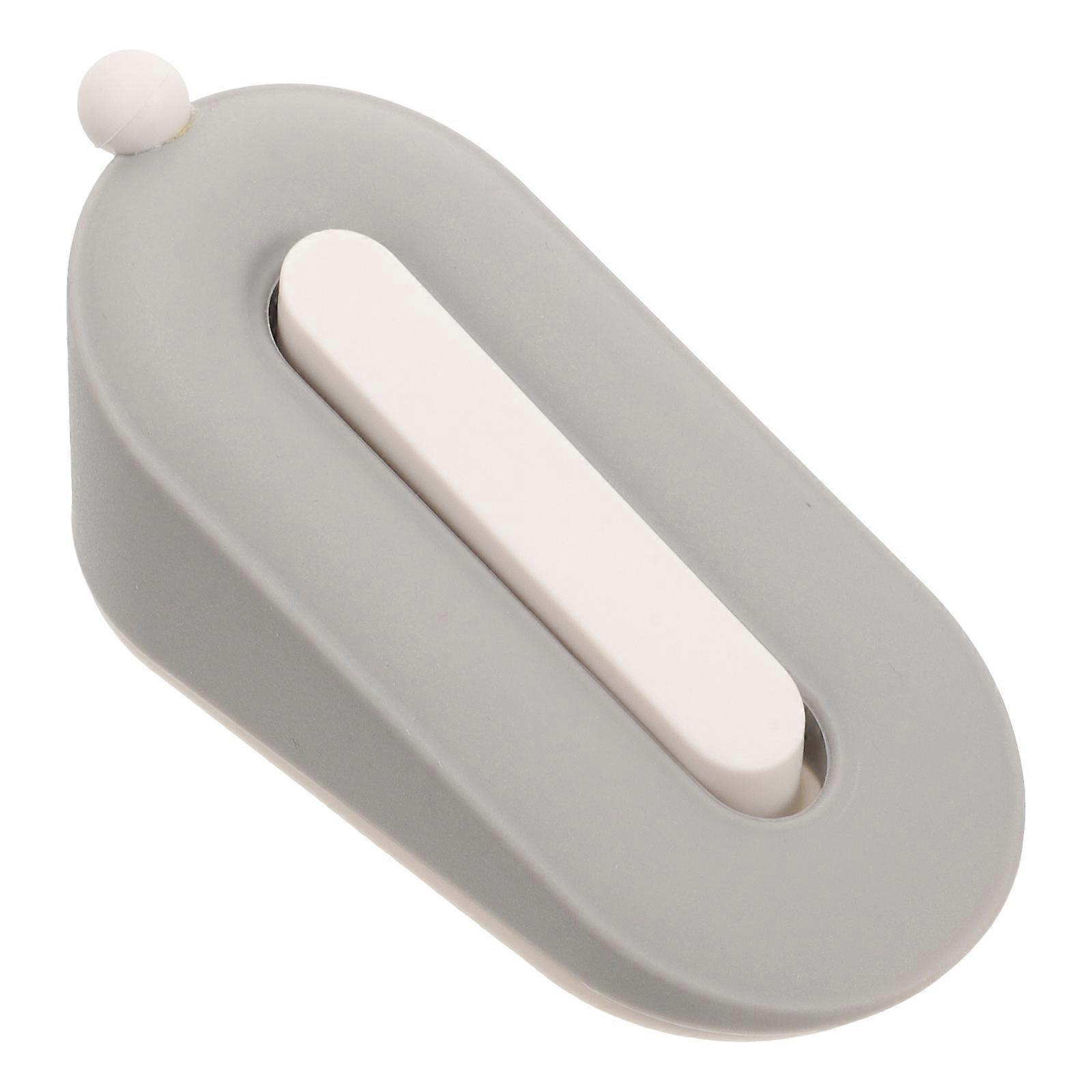 Door Stopper Wedge Mute Type for Door Use 5Pcs Grey Pack