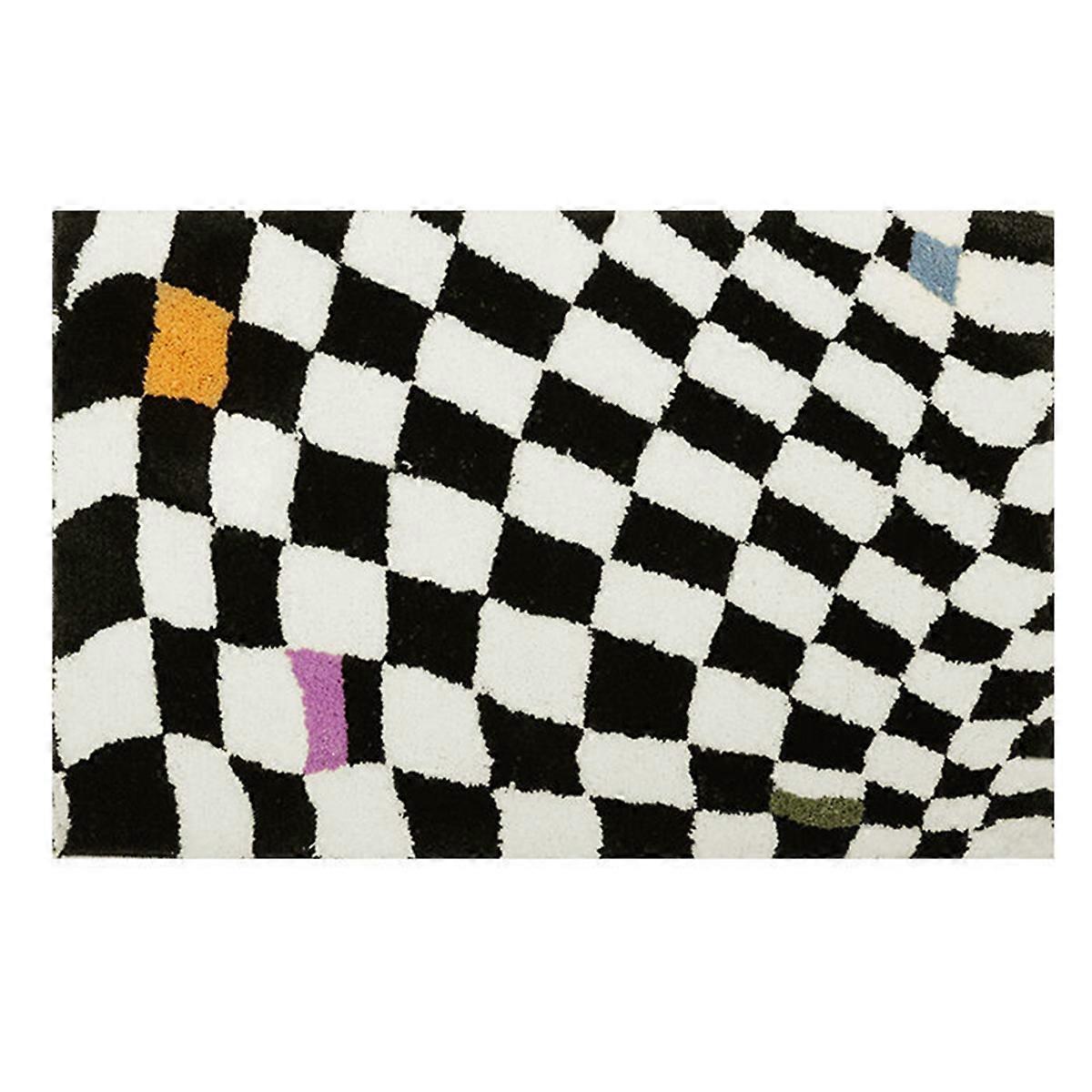 Bedside Carpet Decor Anti Slip Floor Mat C