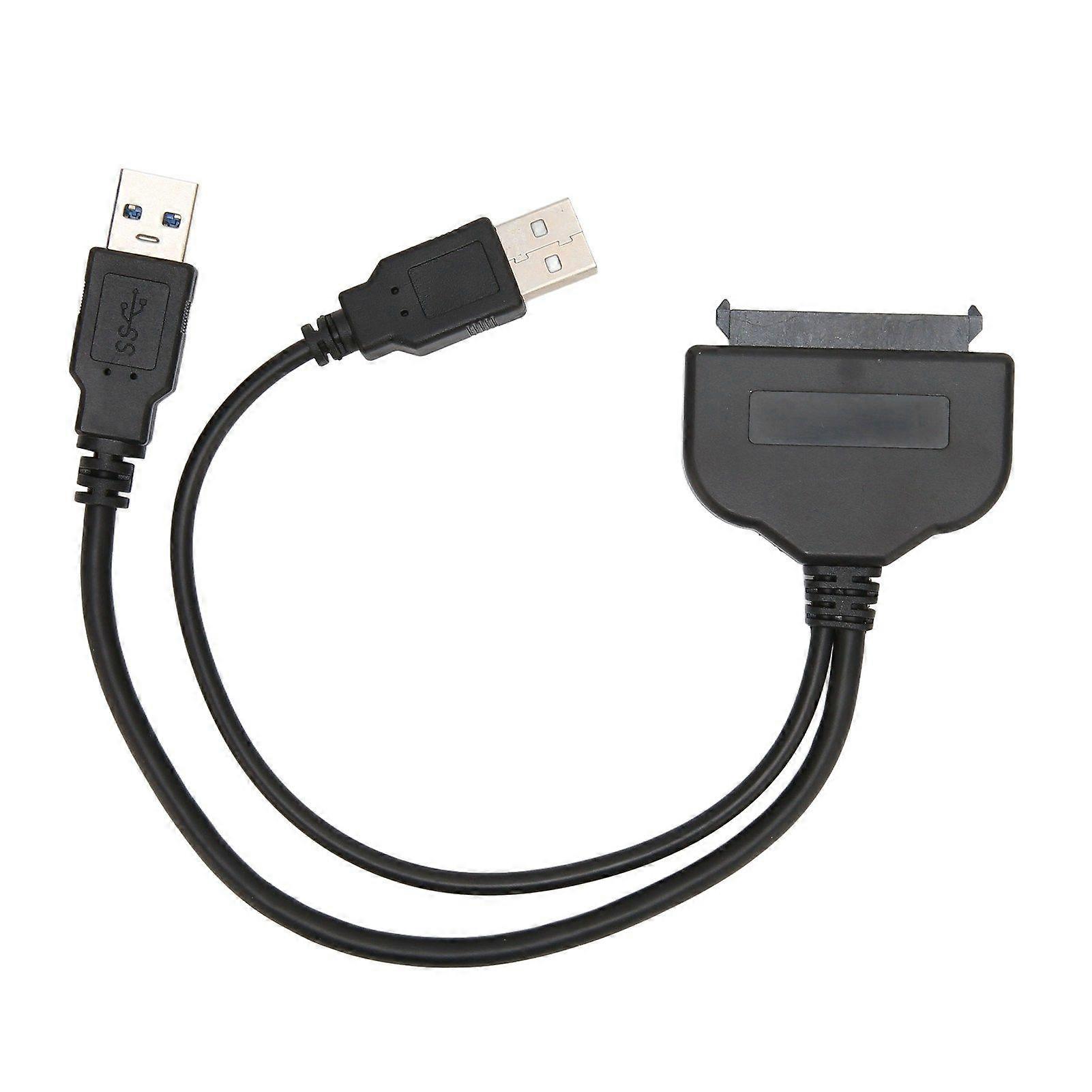 SATA to USB 3.0 Adapter Cable 6Gbps High Speed Plug and Play Hot Swap Hard Drive Adapter for 2.5in HDD SDD