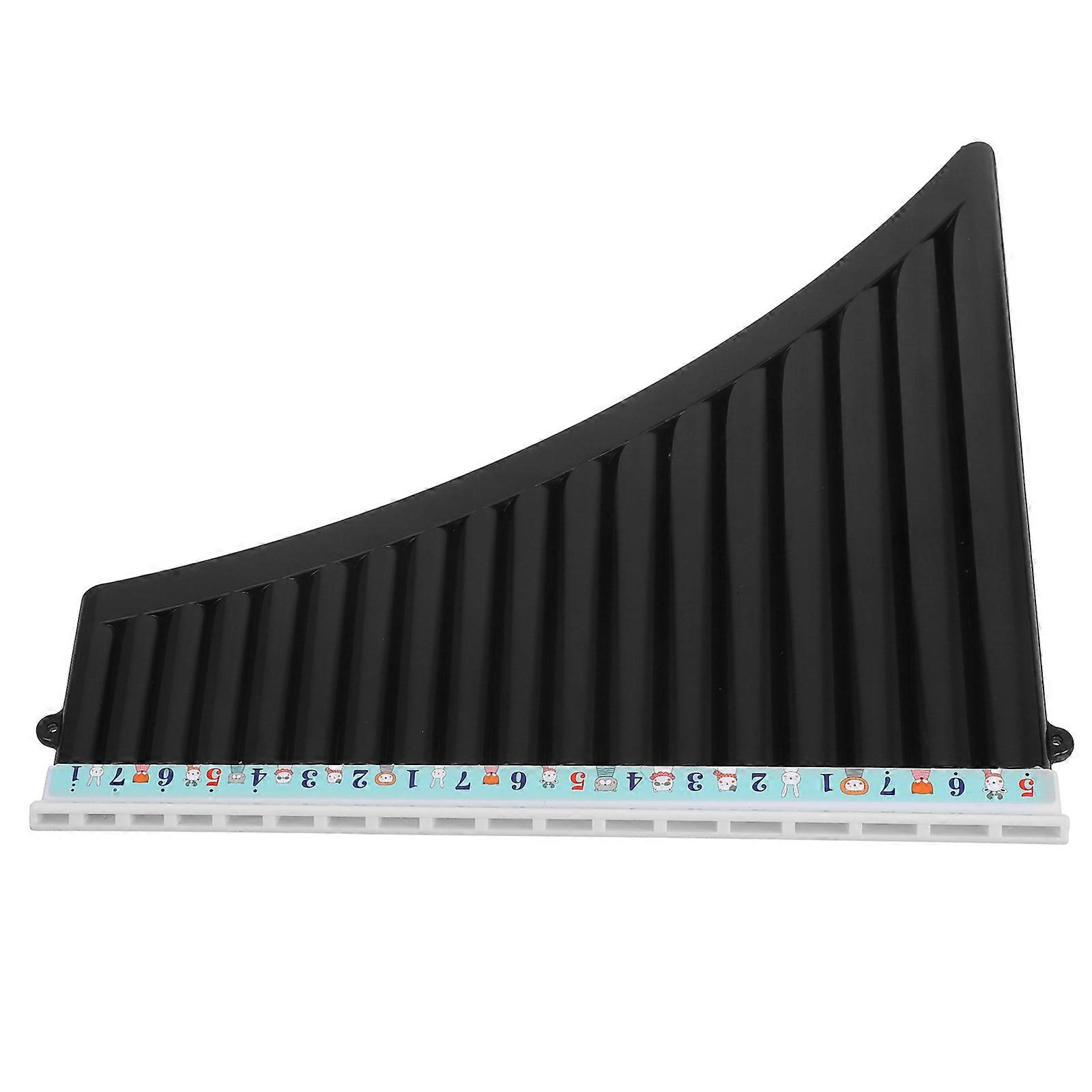 Pan Flute Instrument Key of C for Beginners 3Pcs Pan Flute Kit
