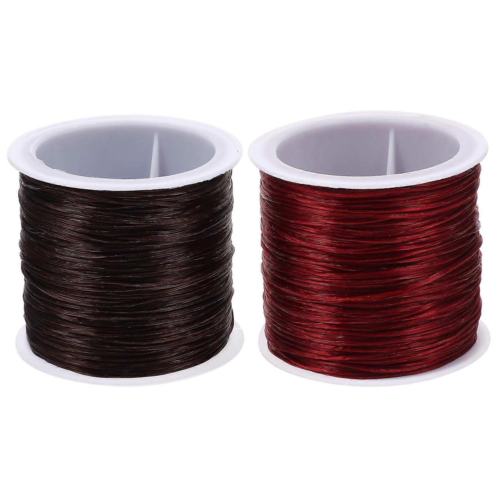 Elastic Cord Handcrafts DIY String for Jewelry Making 12 Rolls