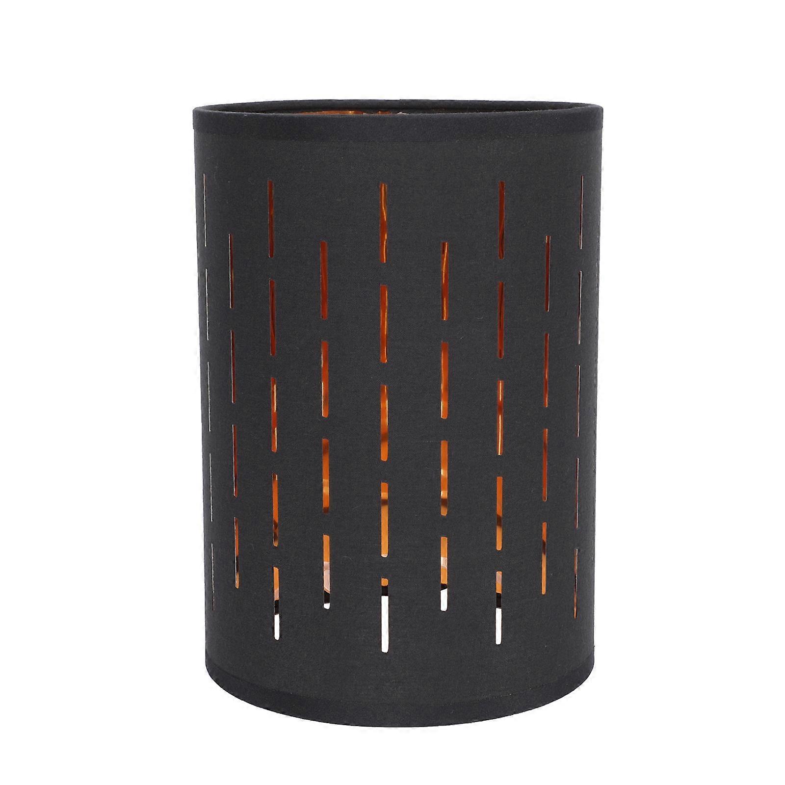 Cloth and Metal Lampshade for 2Pcs Hollow Decorative Lamp Cover