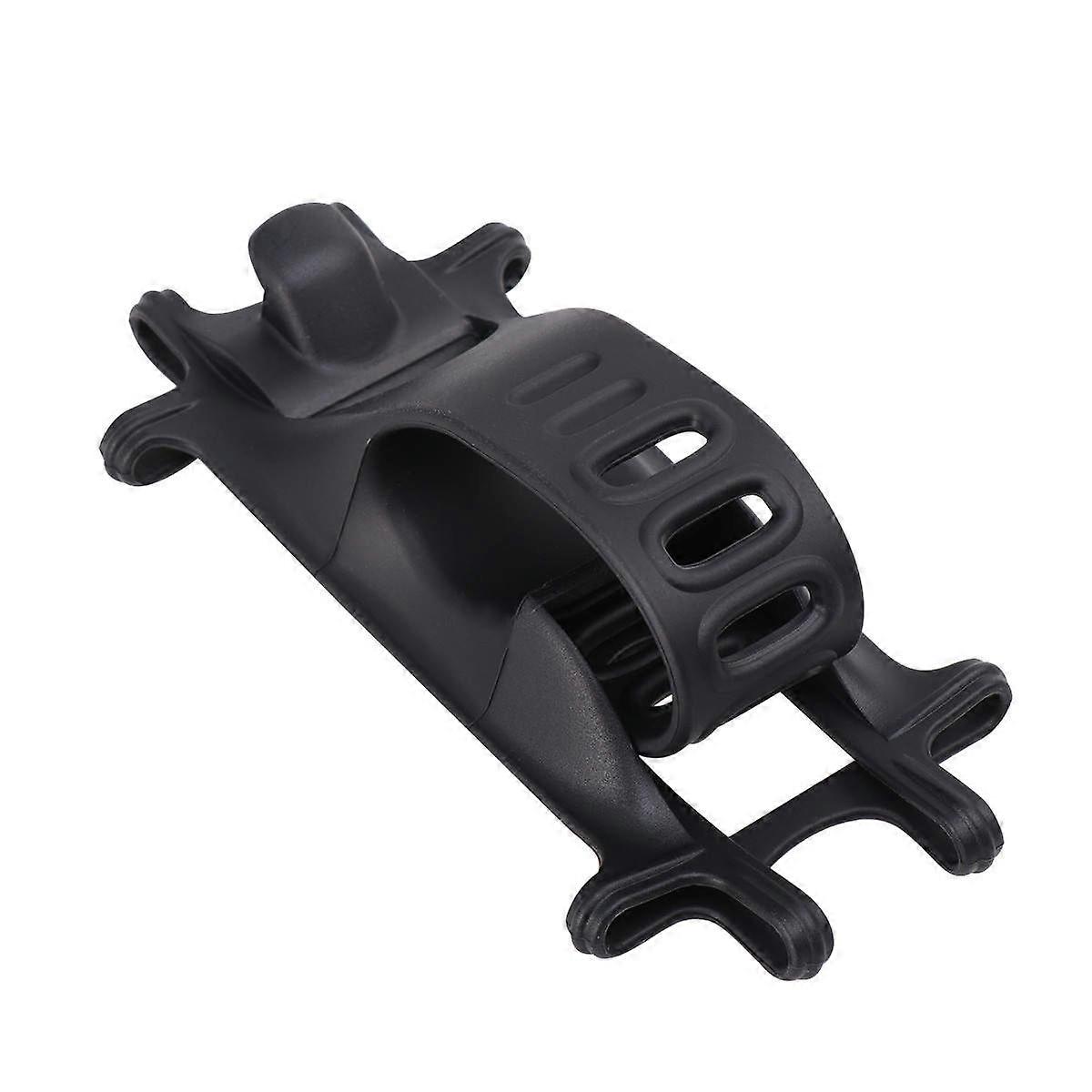 Silicone Handlebar Bracket for Mountain Bike Navigation Phone Holder 2Pcs Black