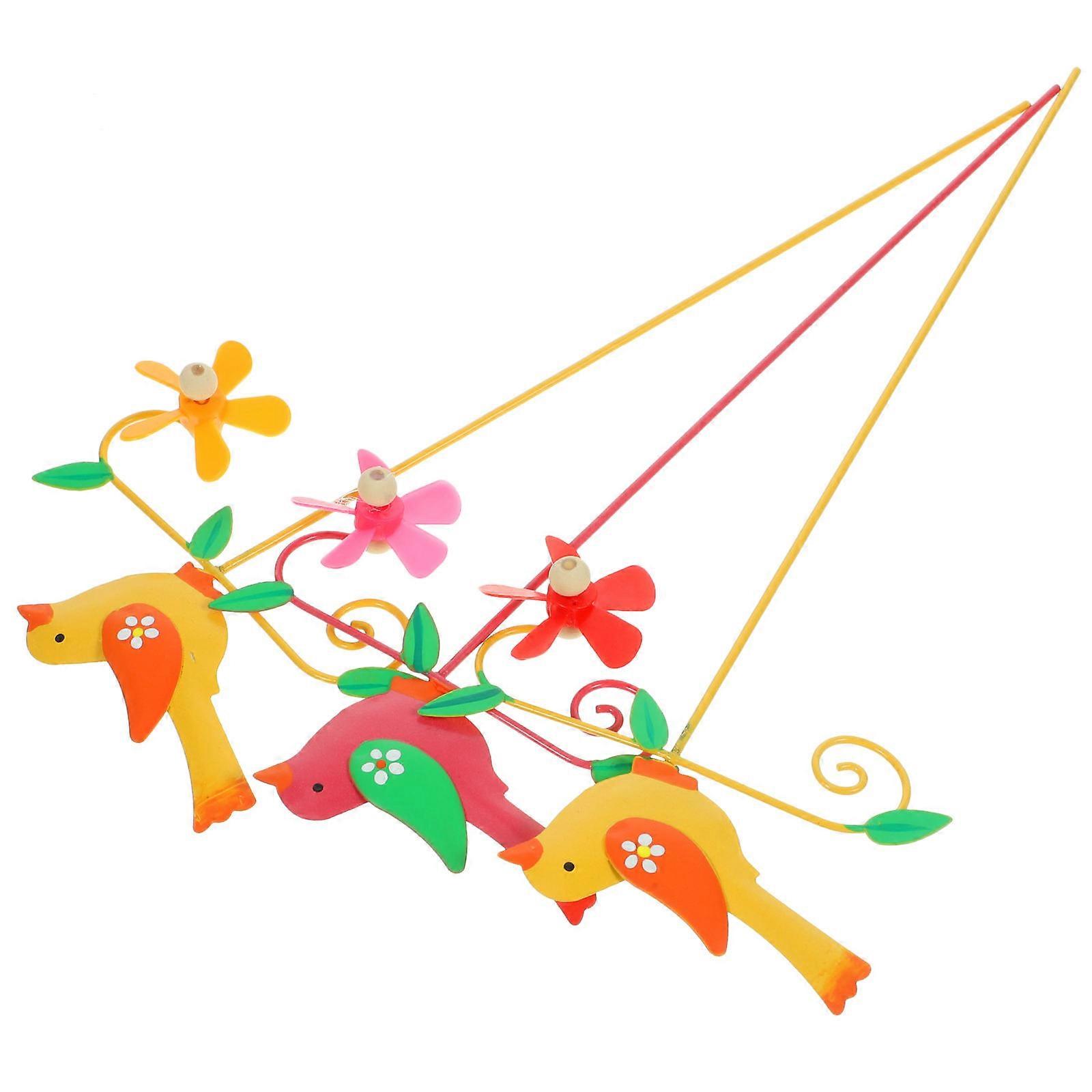 Assorted Color Yard Stakes Garden Stake Decorative for 9Pcs Use