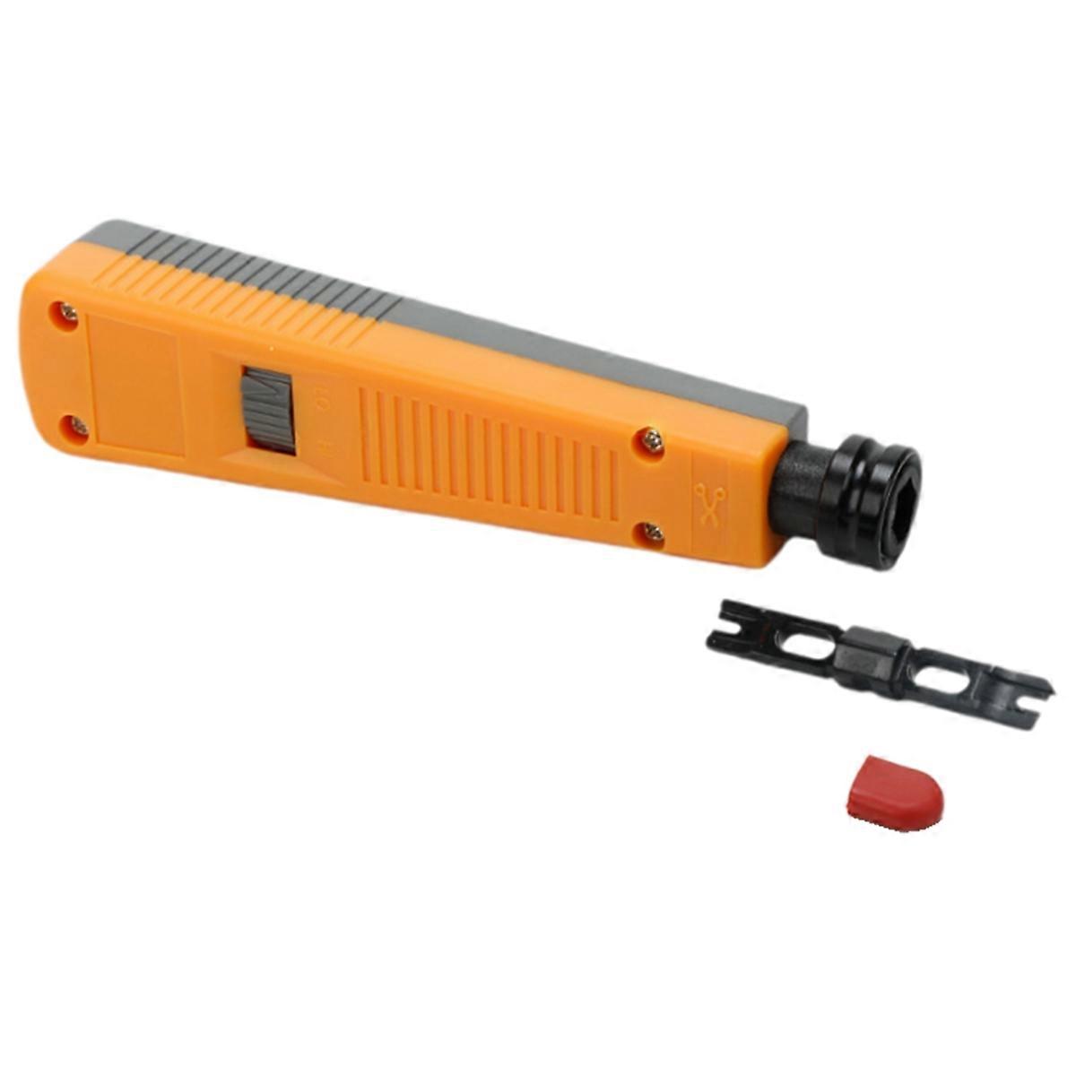 Punch Down Tool with 110 Blade Type for Ethernet Punch Down Block Jack & Network Wire Cable Repair