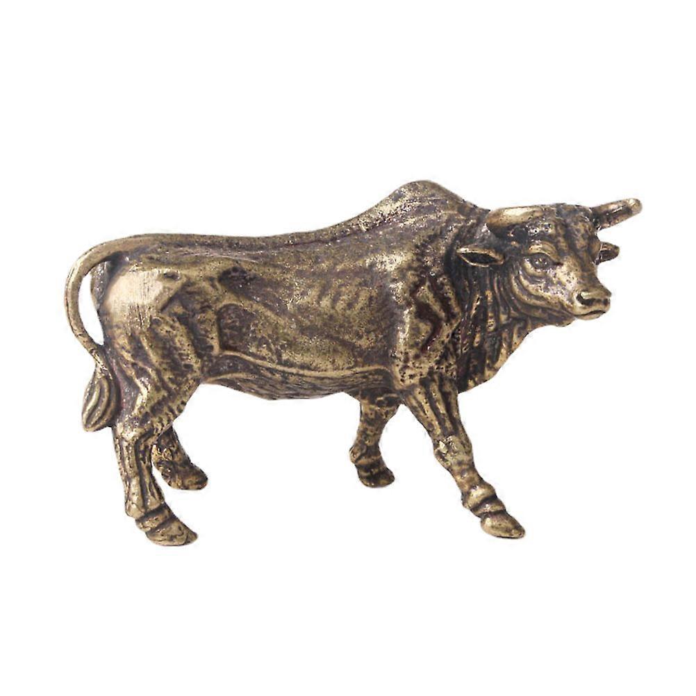 Brass Ornament Shape Decorative 2Pcs Creative Tabletop Adornments