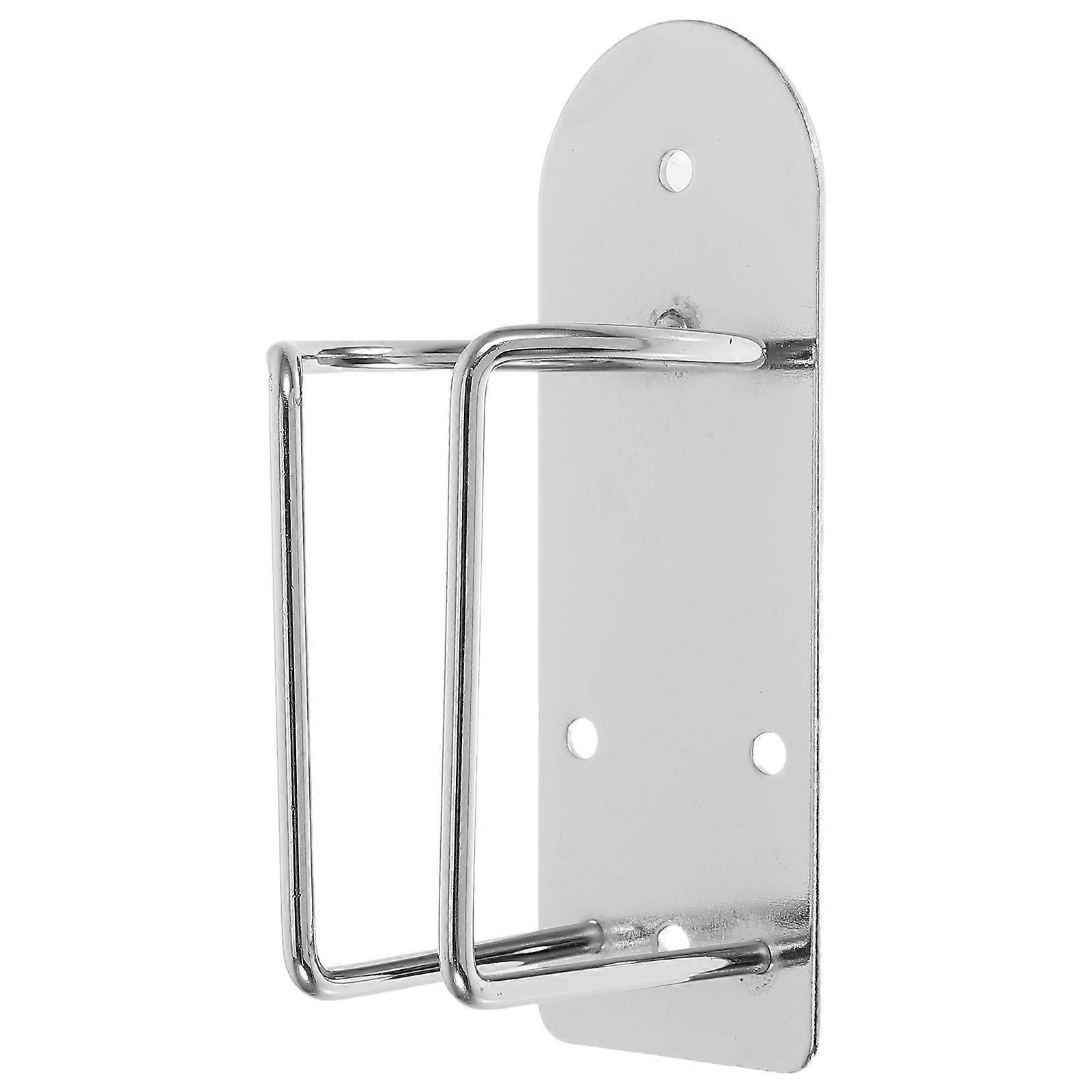 Trimmer Clipper Holder Barber Storage Rack 3Pcs Silver