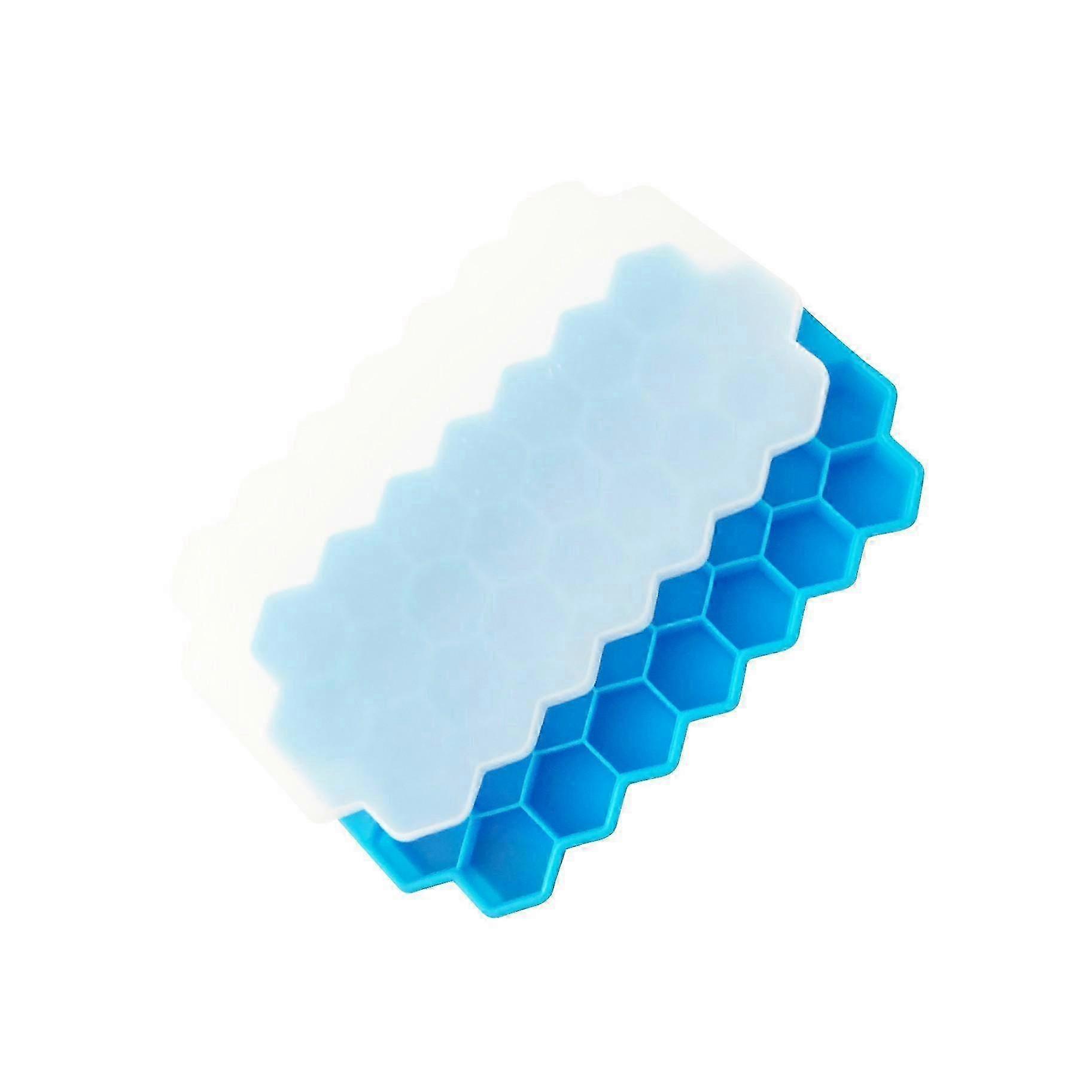 Creative Honeycomb Ice Cube Tray Reusable Silicone Ice Mold Ice cube Maker BPA Free Ice Mould with Removable Lids 2025