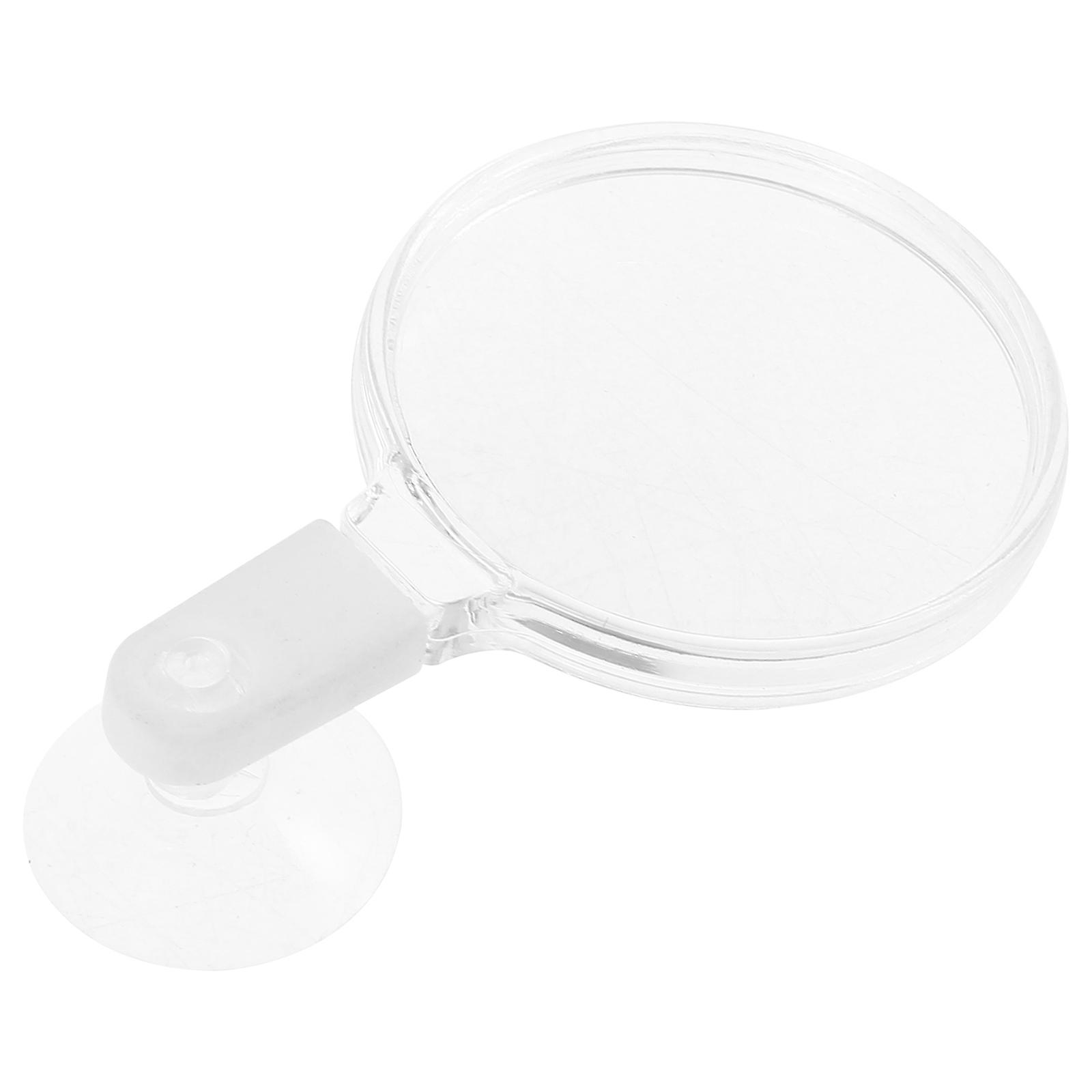 Acrylic Aquarium Magnifier for Magnification 2Pcs Fish Tank Viewer White