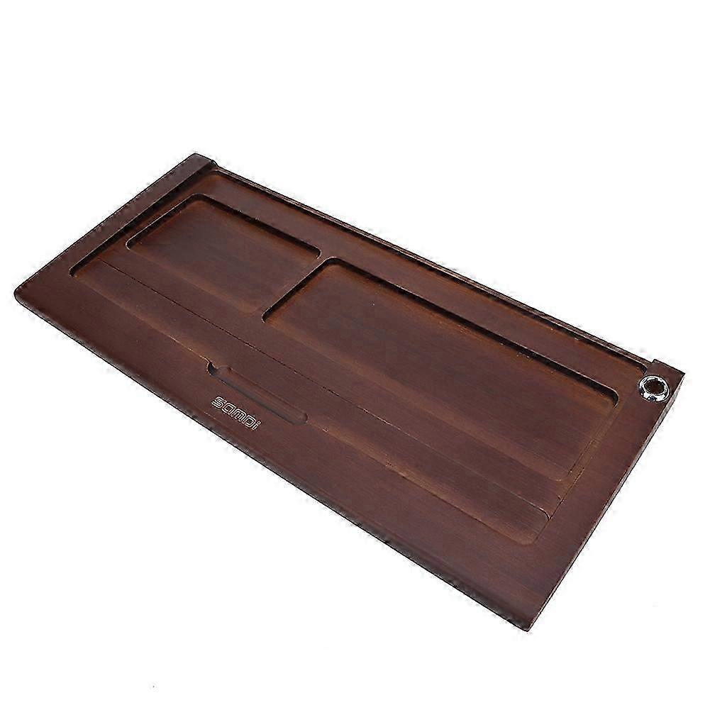 Wooden sloping keyboard holder for Magic Keyboard 2