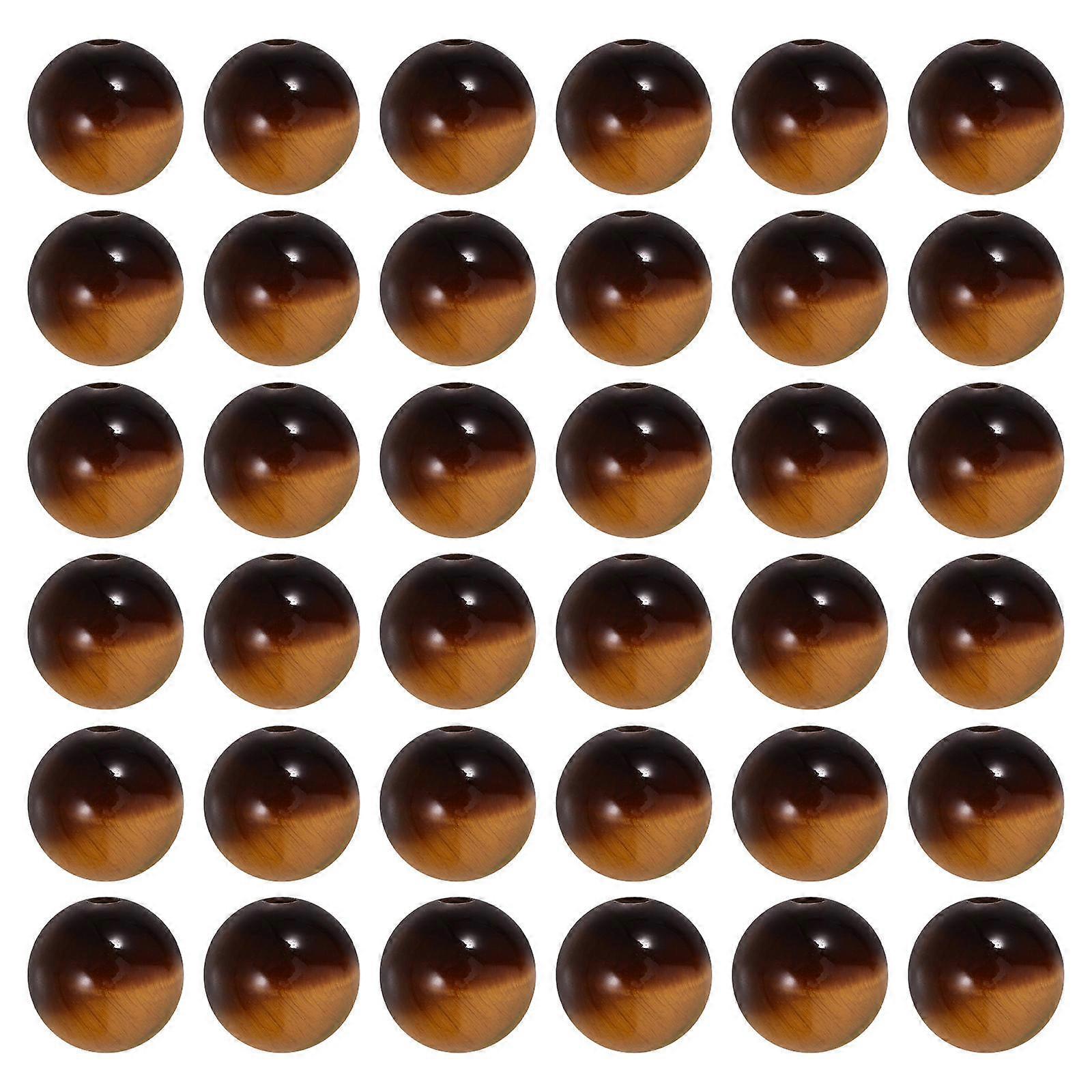 Gemstone Beads Round Loose for DIY Bracelet Making 192Pcs