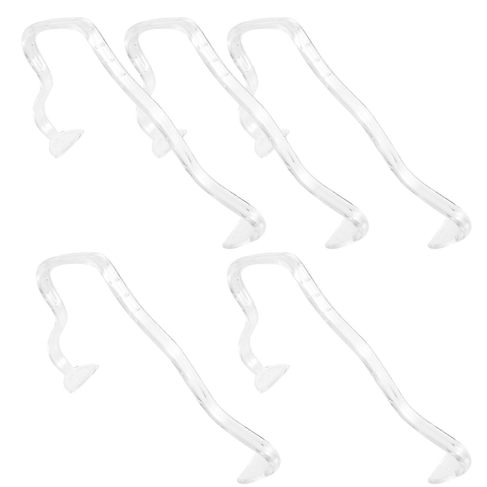 Shoe Display Shaper Transparent Sandals Supporter with 20Pcs Set
