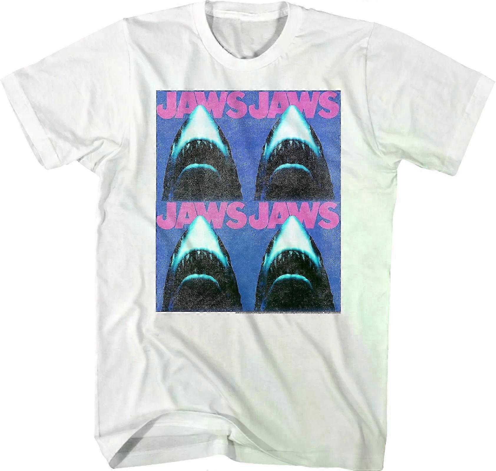 Four Squares Jaws T-shirt Rockinstone