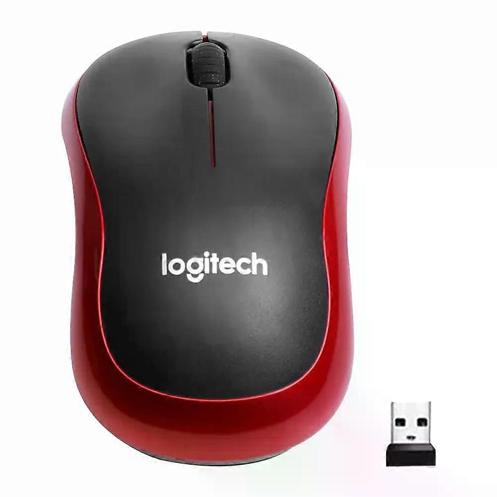 Logitech M185 Wireless Mouse 1000DPI 24Ghz Optical Ergonomic Design Desktop Office Gaming Mini Portable Energy-saving Mouse