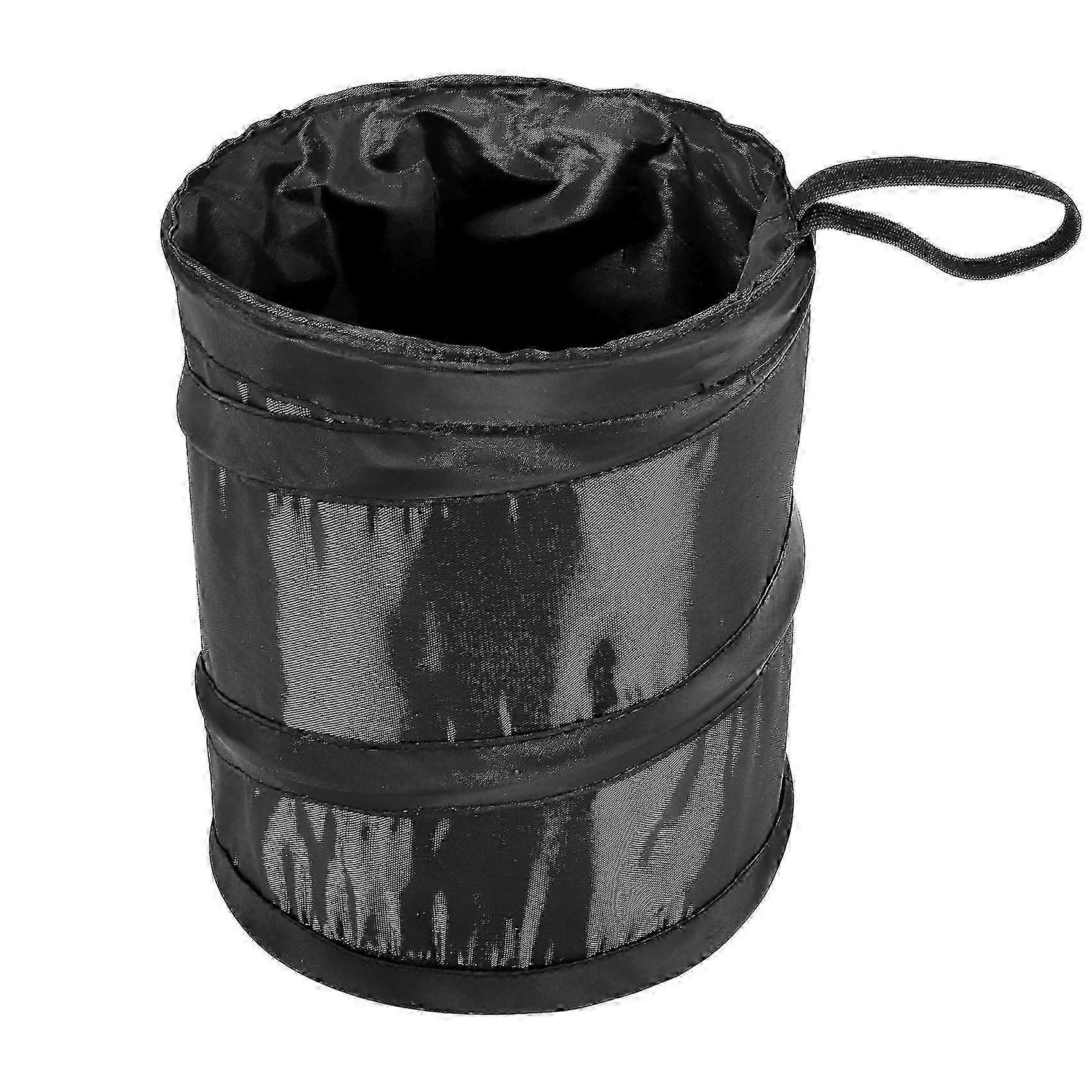 Collapsible Waterproof Car Trash Can, Portable Waste Bin with Lid for Auto, Home, Office, Travel Garbage Bag