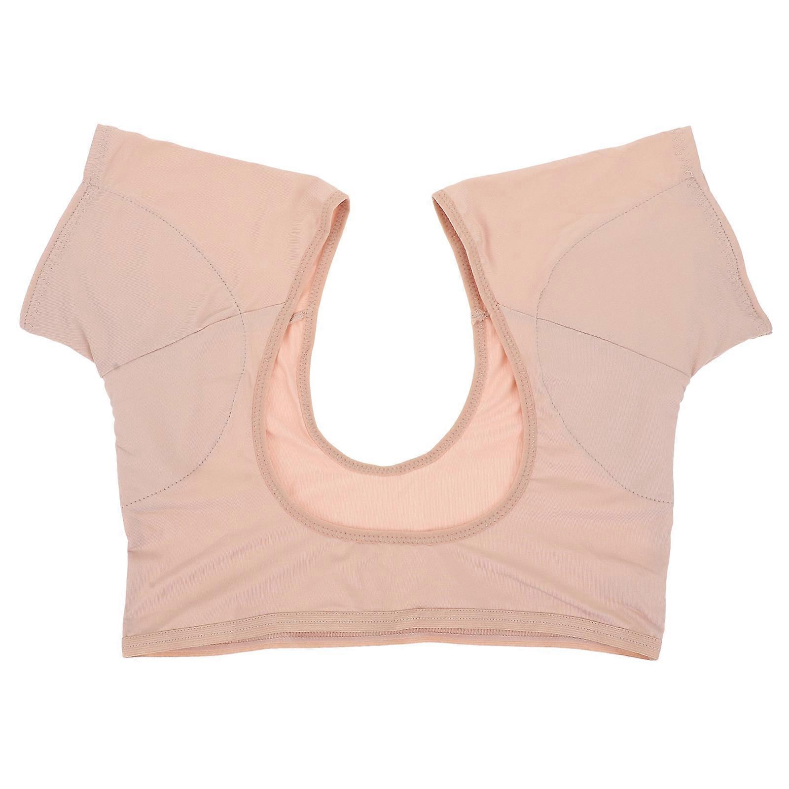 Pink Underarm Sweat Pad Vest for Sweat Absorbent Shield 3Pcs Pack