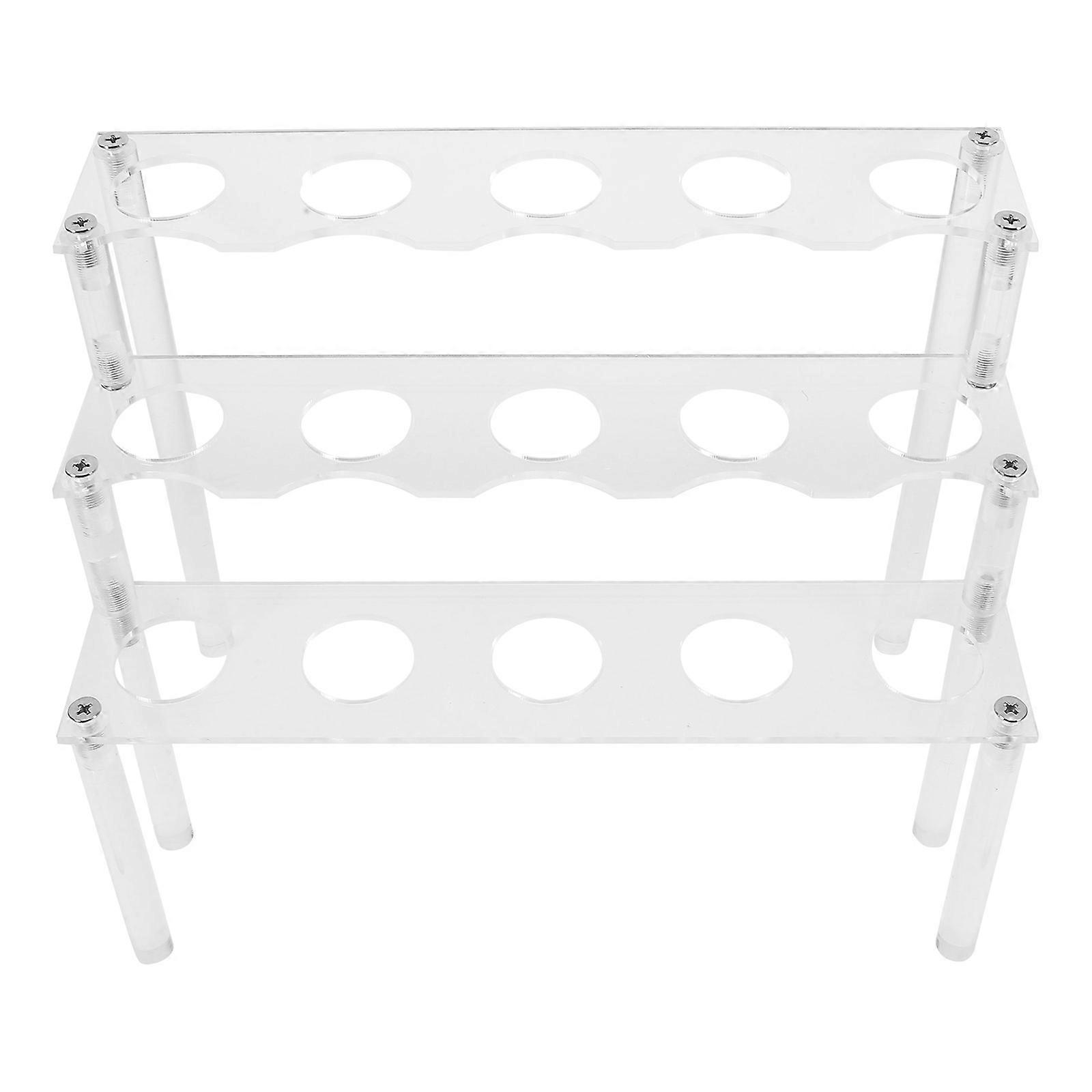 Acrylic Ice Cream Cone Display Holder 2Pcs Suitable For Dessert Display And Snack Serving With Rectangular Shape And Durable Design