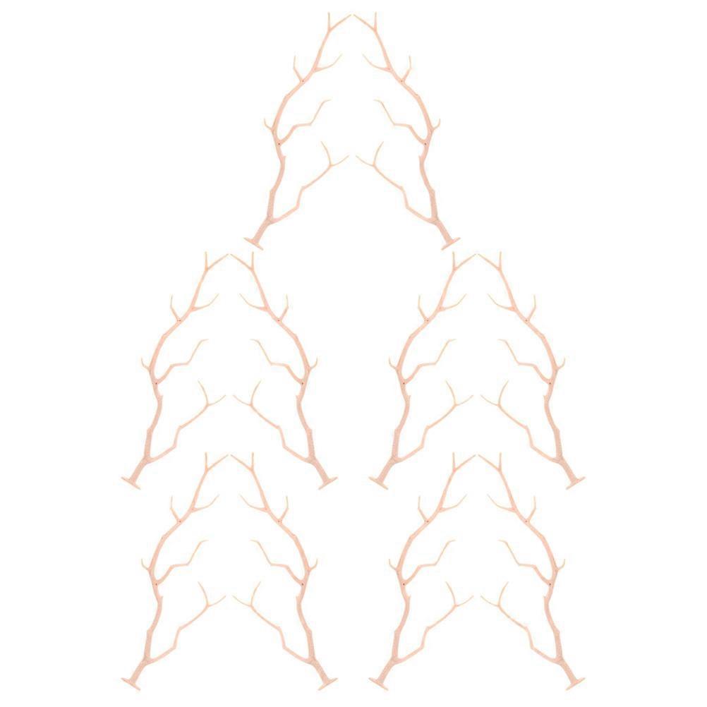 Artificial Dried Tree Branches for Decor 30Pcs Beige Decorative Twigs