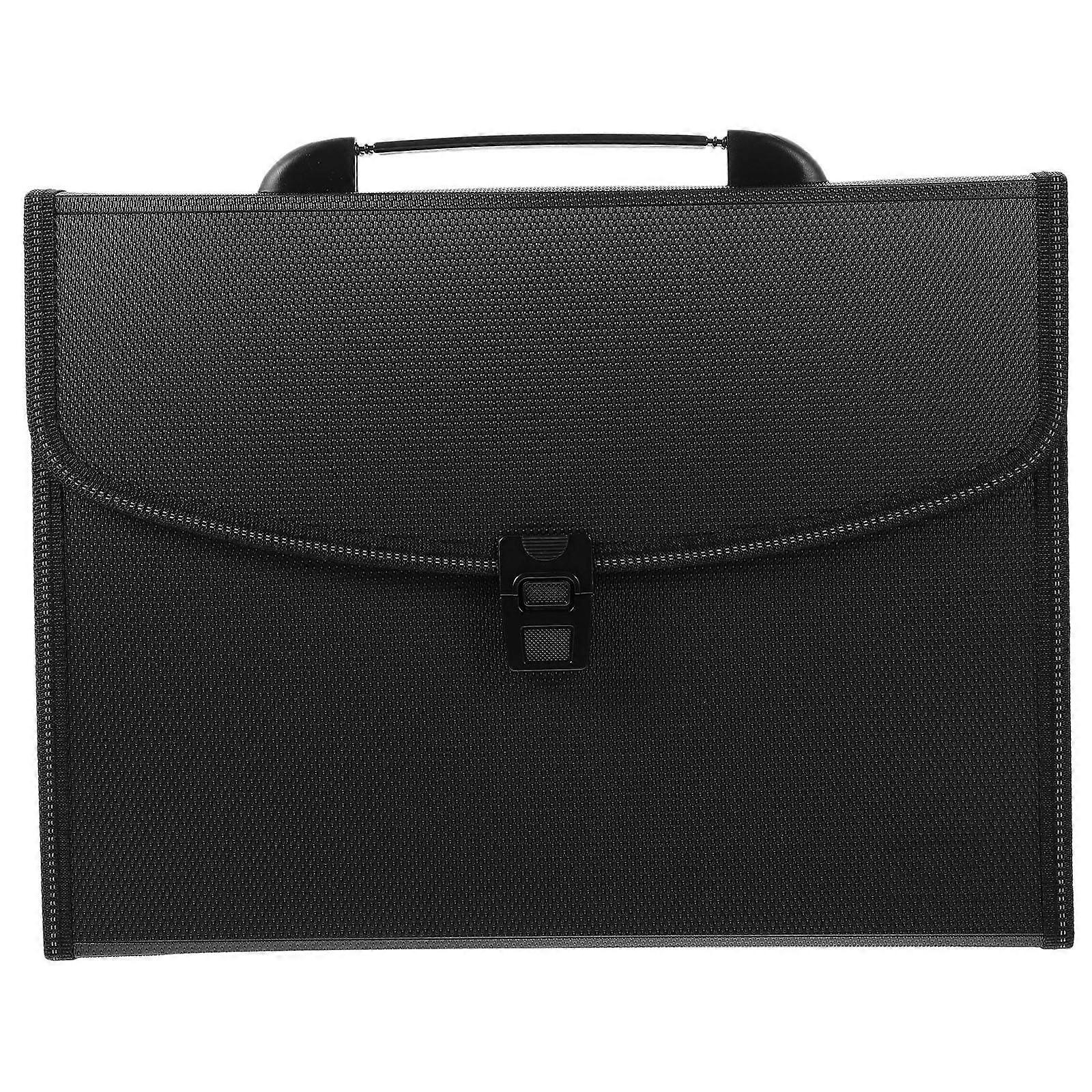 File Folder for Student Accordion Folder for Files Holding 13 Slots Portable