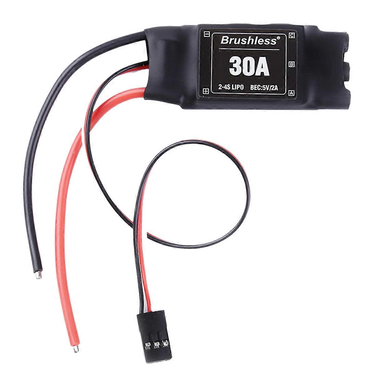 XXD Brushless 30A ESC 2-4S Electric Speed Controller with 5V 2A BEC for RC Multicopter Helicopter Ai